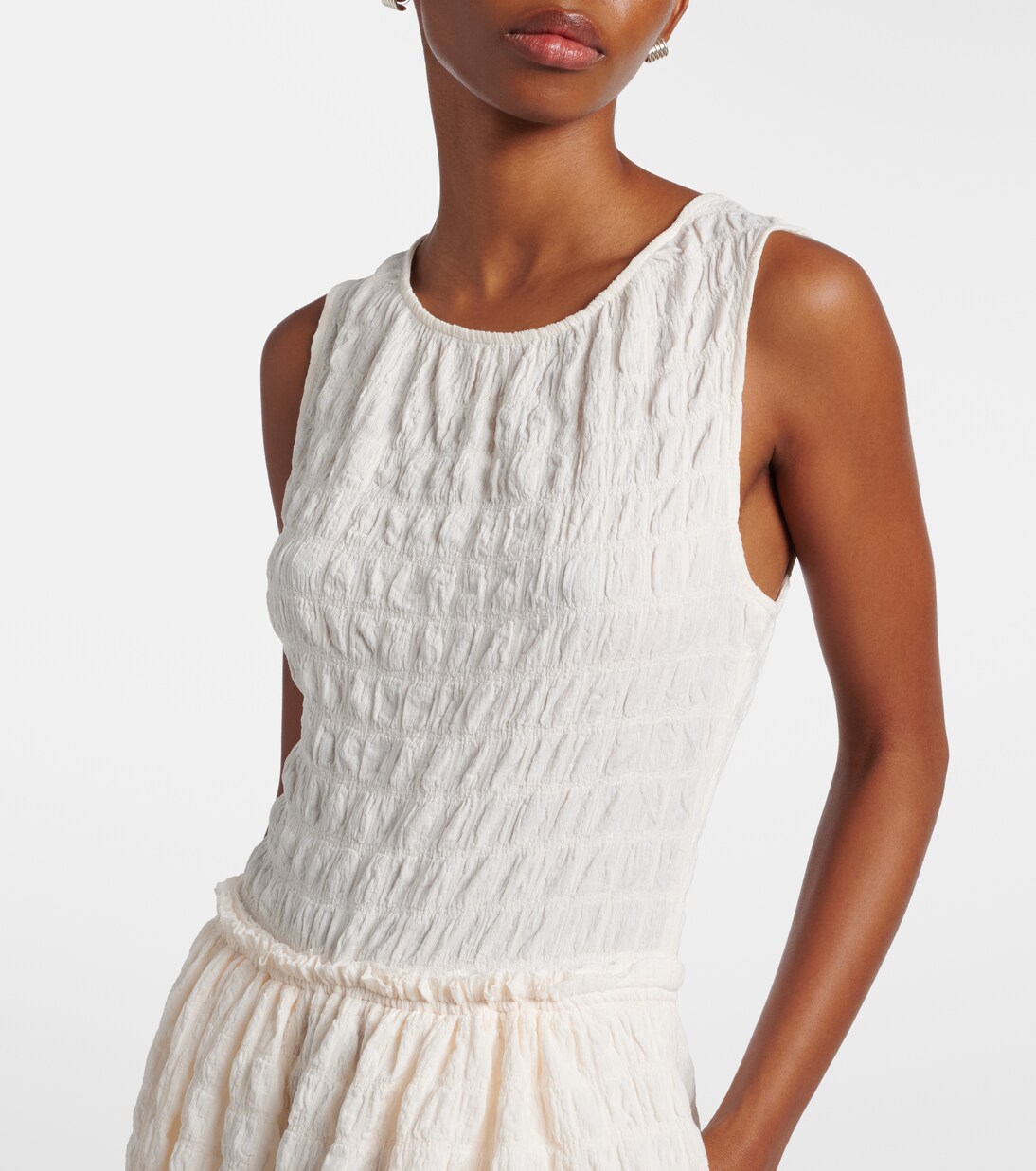 White Label Zoira shirred maxi dress | Proenza Schouler