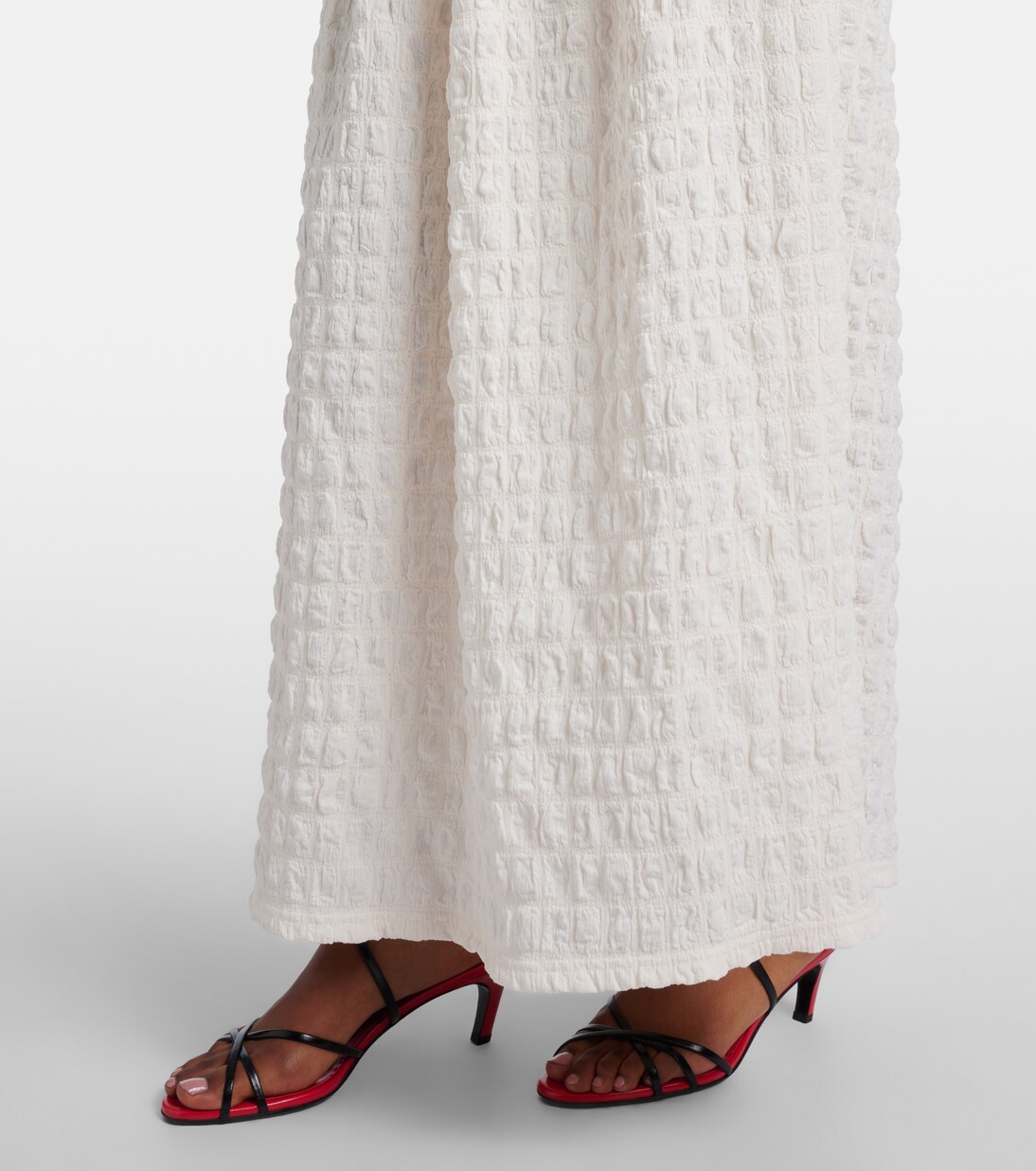 White Label Zoira shirred maxi dress | Proenza Schouler