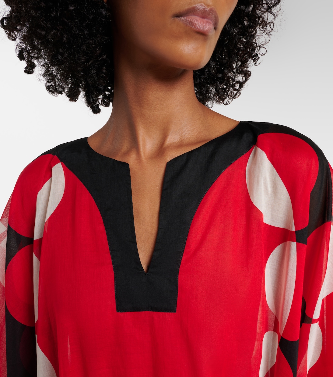 Bedruckter Kaftan aus Baumwolle | Dries Van Noten