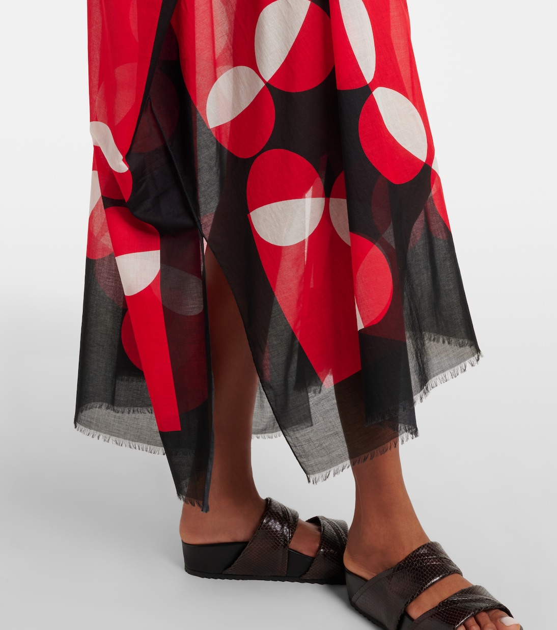 Bedruckter Kaftan aus Baumwolle | Dries Van Noten