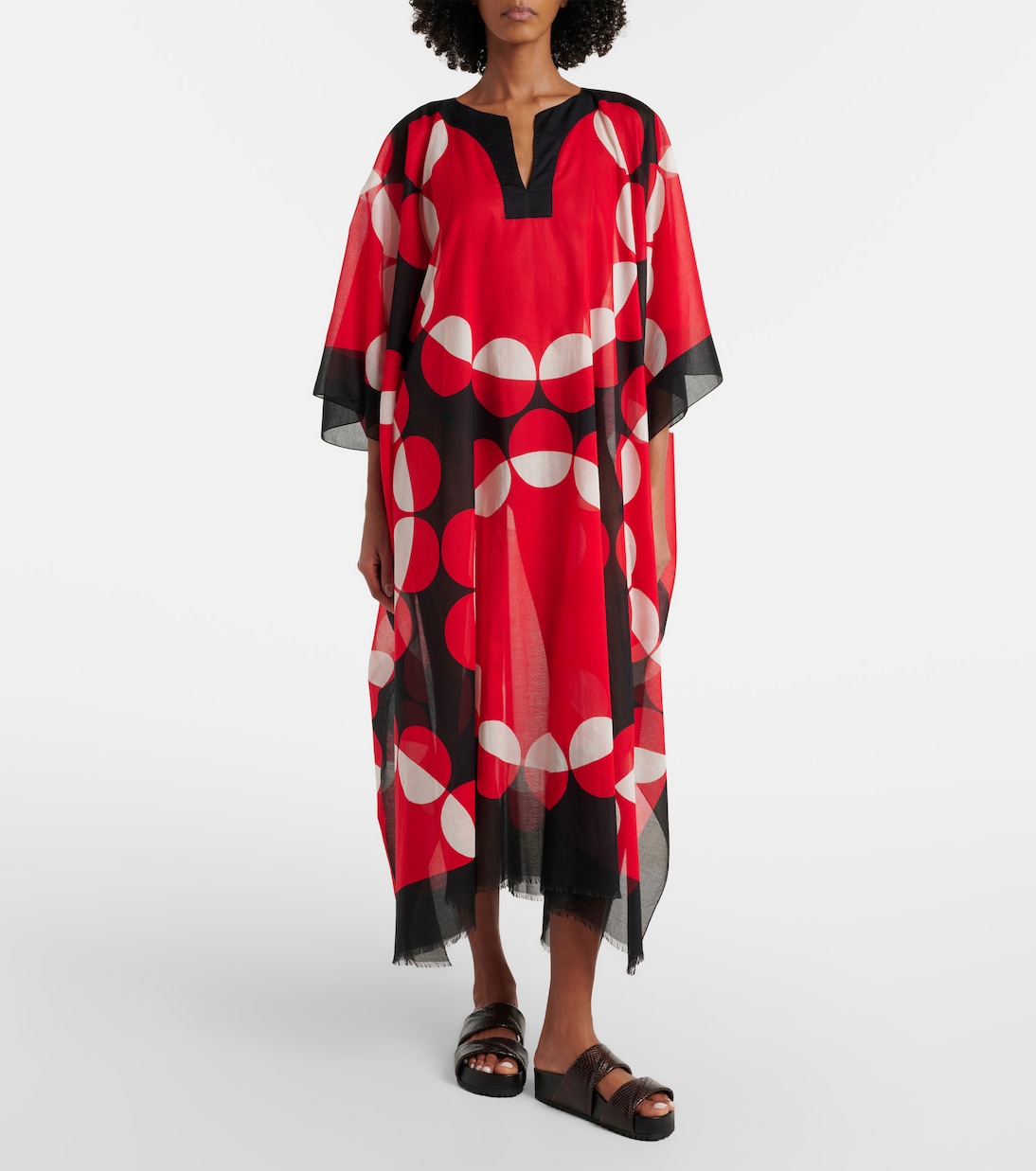 Bedruckter Kaftan aus Baumwolle | Dries Van Noten