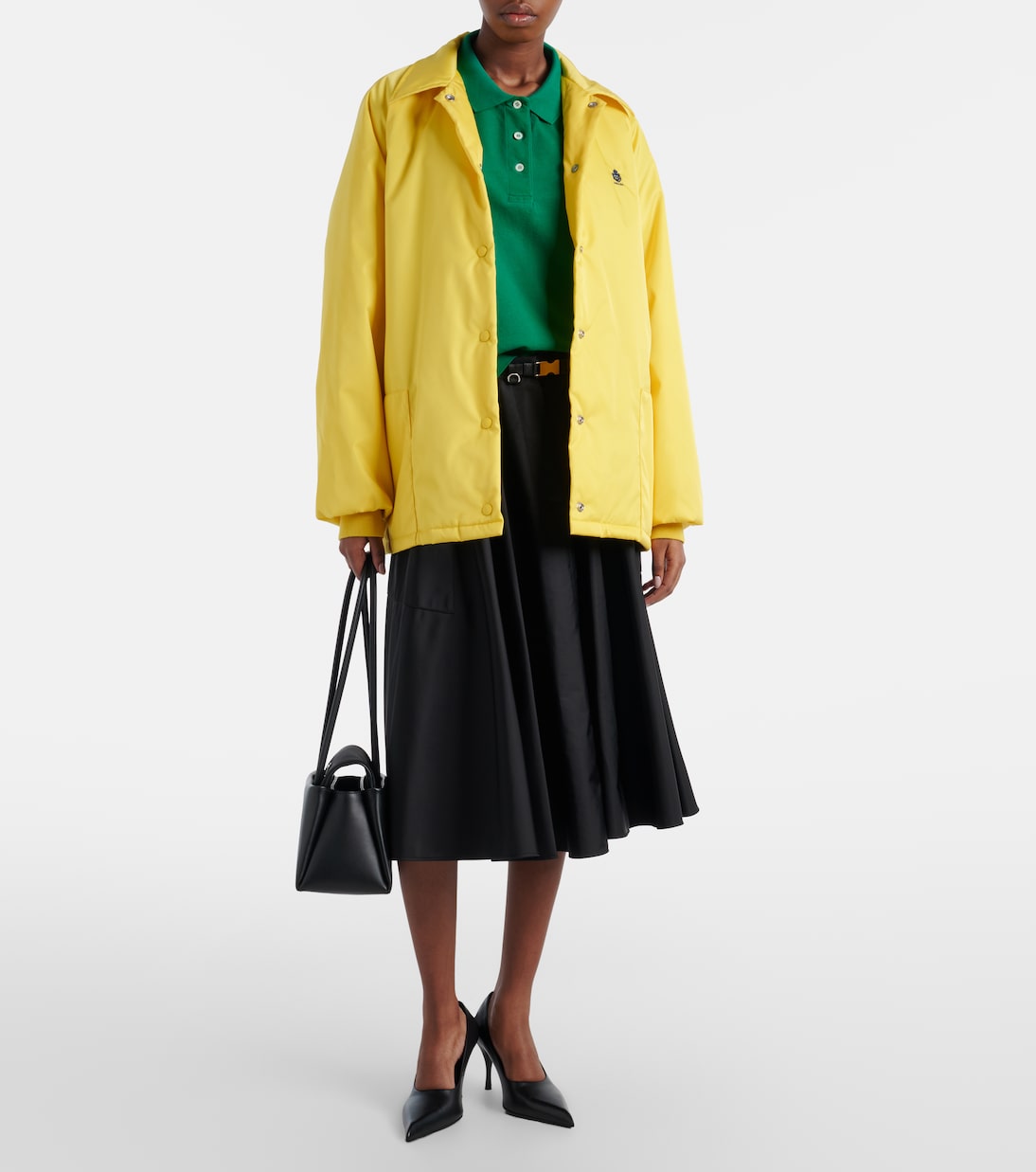 Polohemd aus Baumwoll-Piqué | Prada