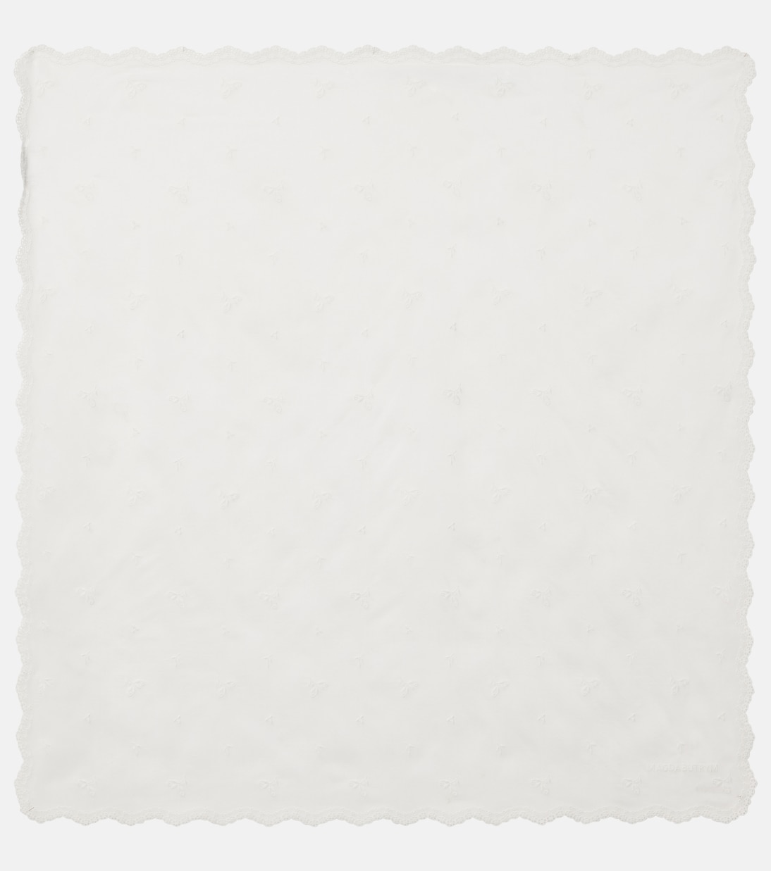 Embroidered silk, wool and cotton-blend scarf | Magda Butrym