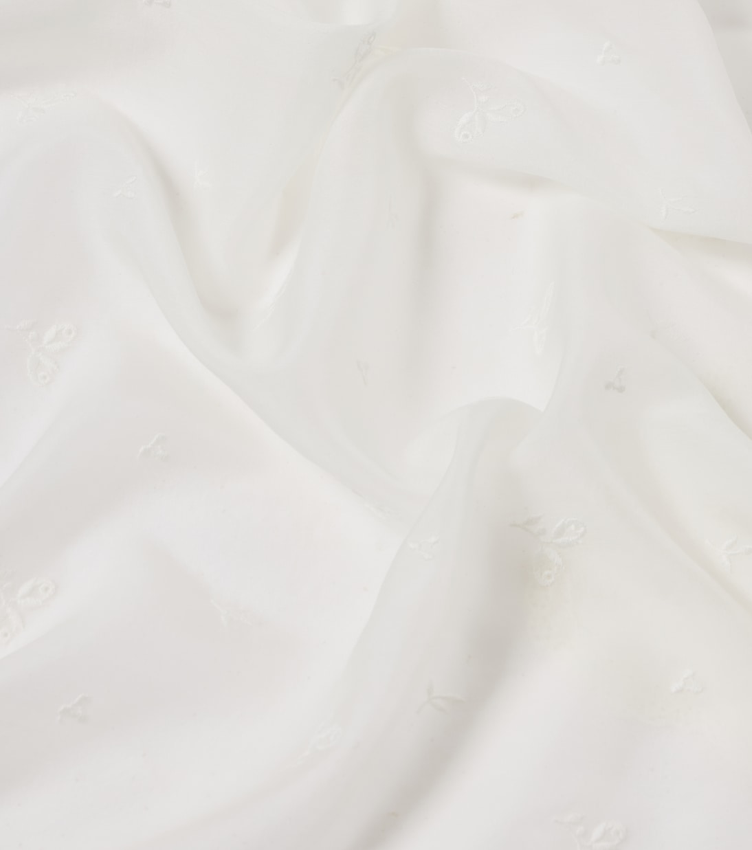 Embroidered silk, wool and cotton-blend scarf | Magda Butrym