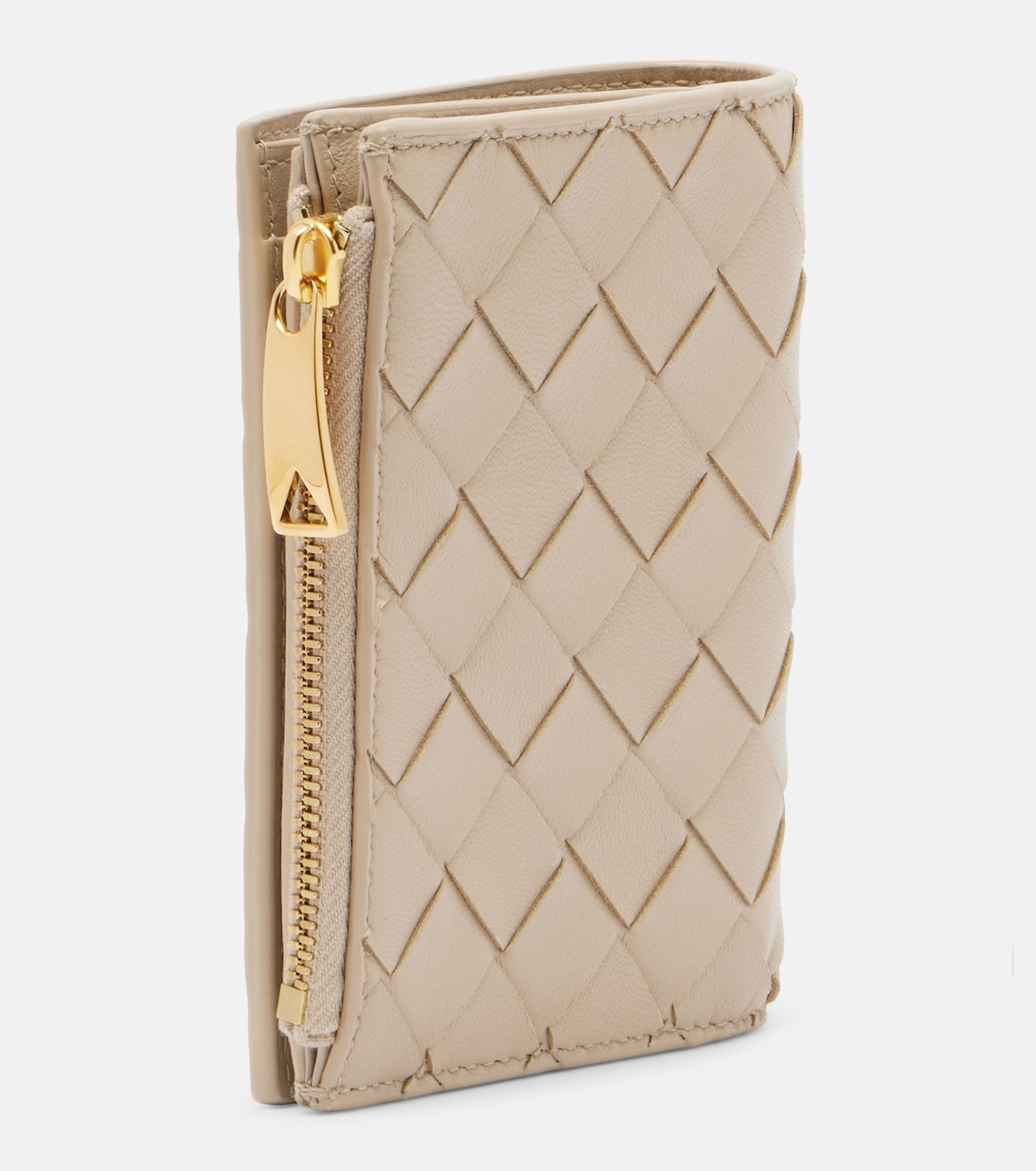 Portefeuille Intrecciato Small en cuir | Bottega Veneta