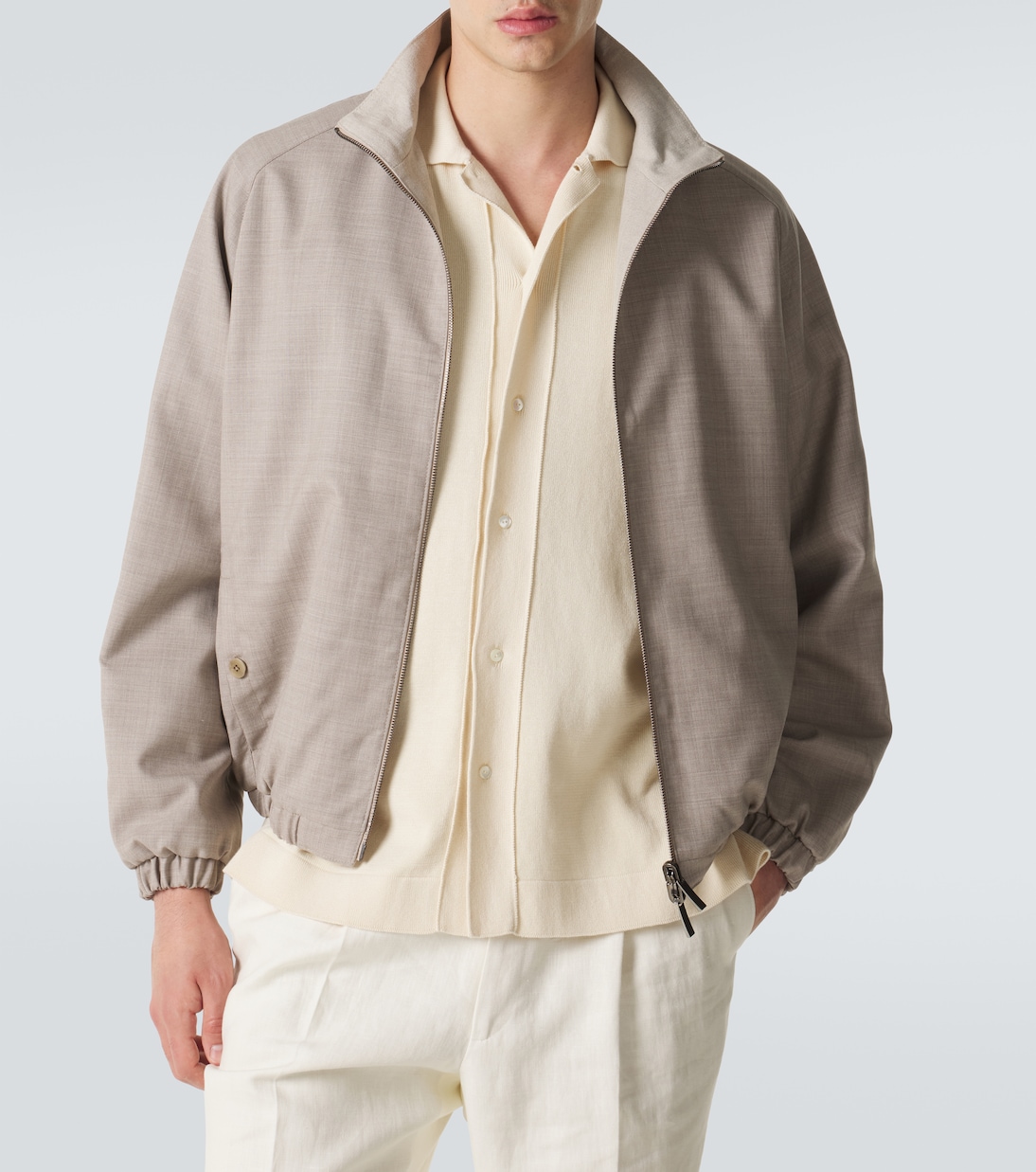 Wool bomber jacket | Stòffa