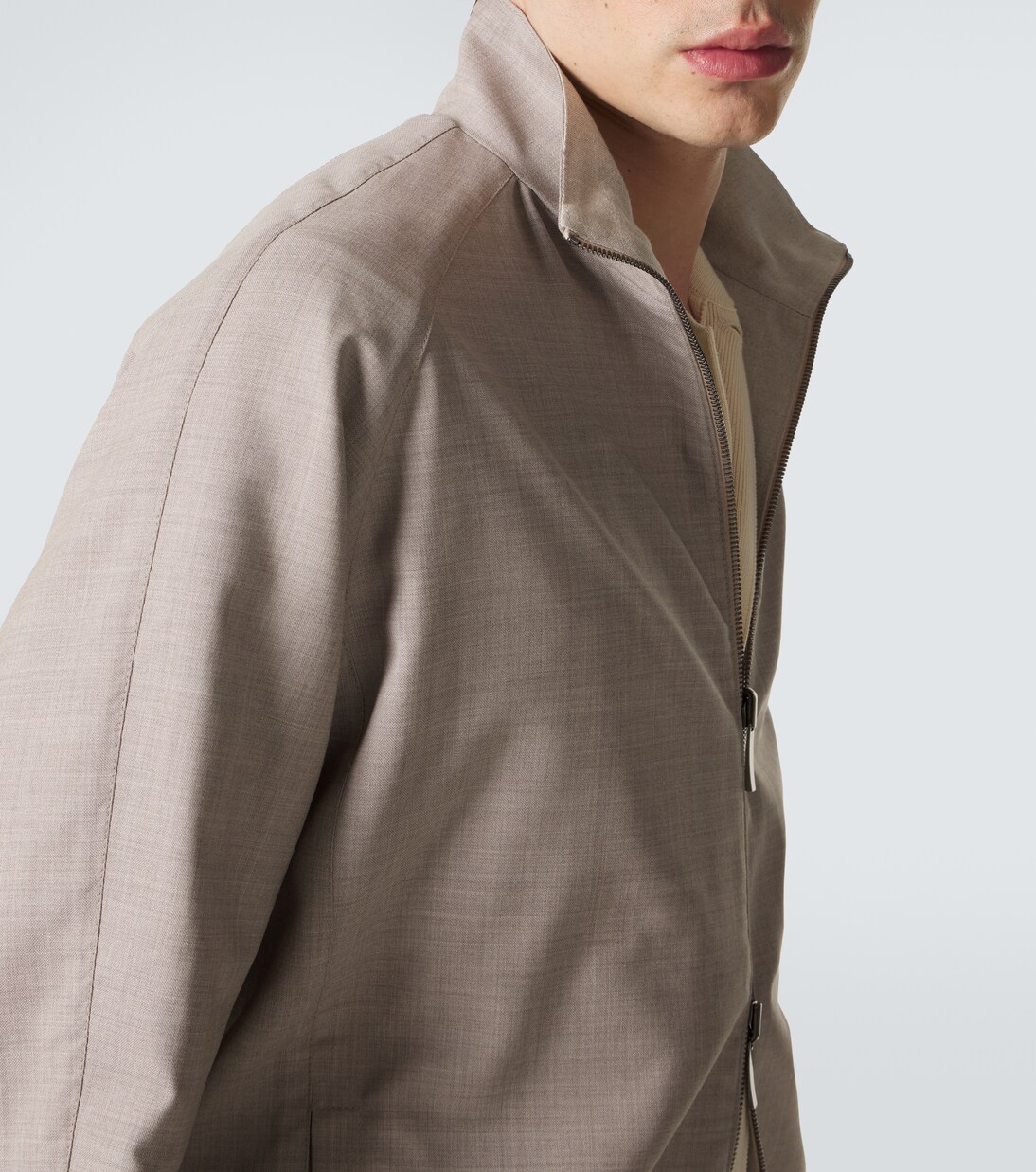 Wool bomber jacket | Stòffa