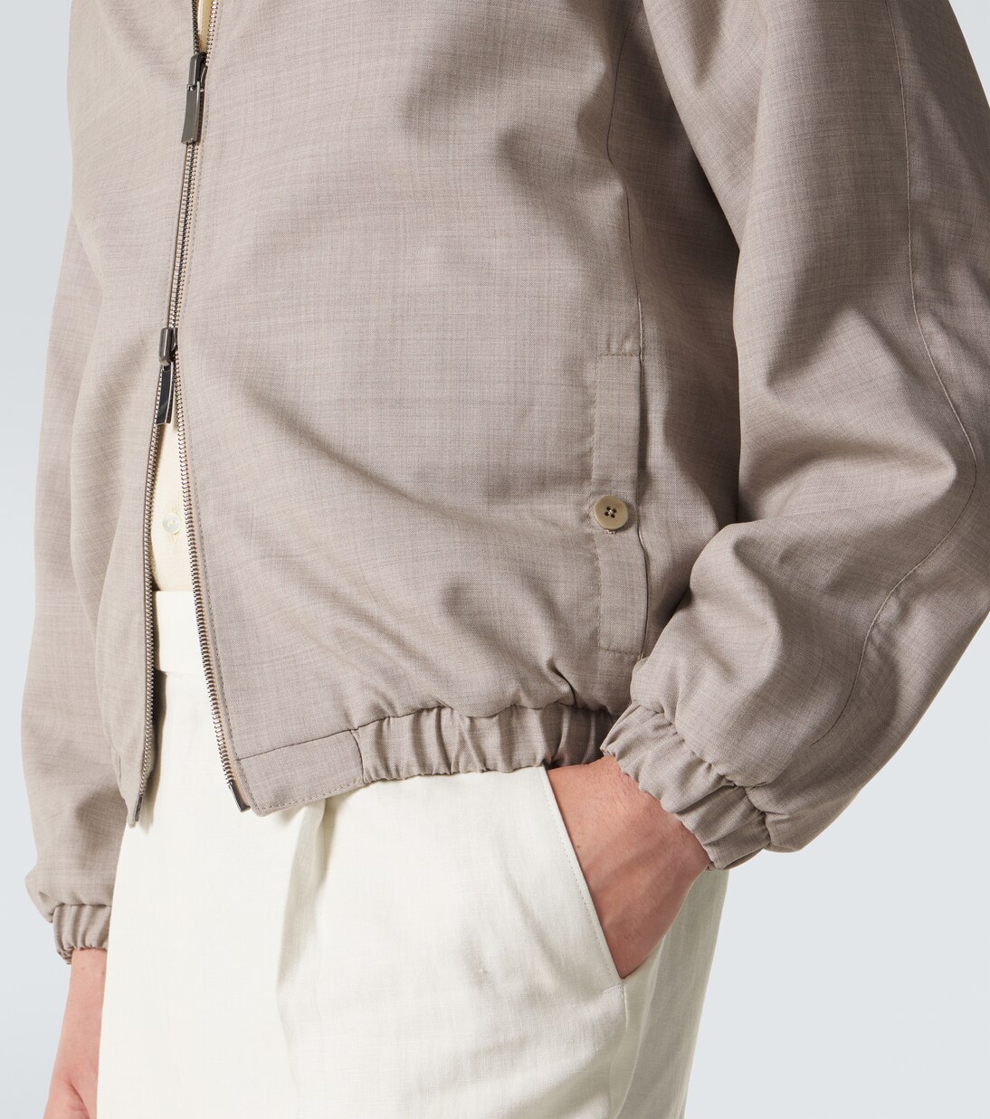 Wool bomber jacket | Stòffa