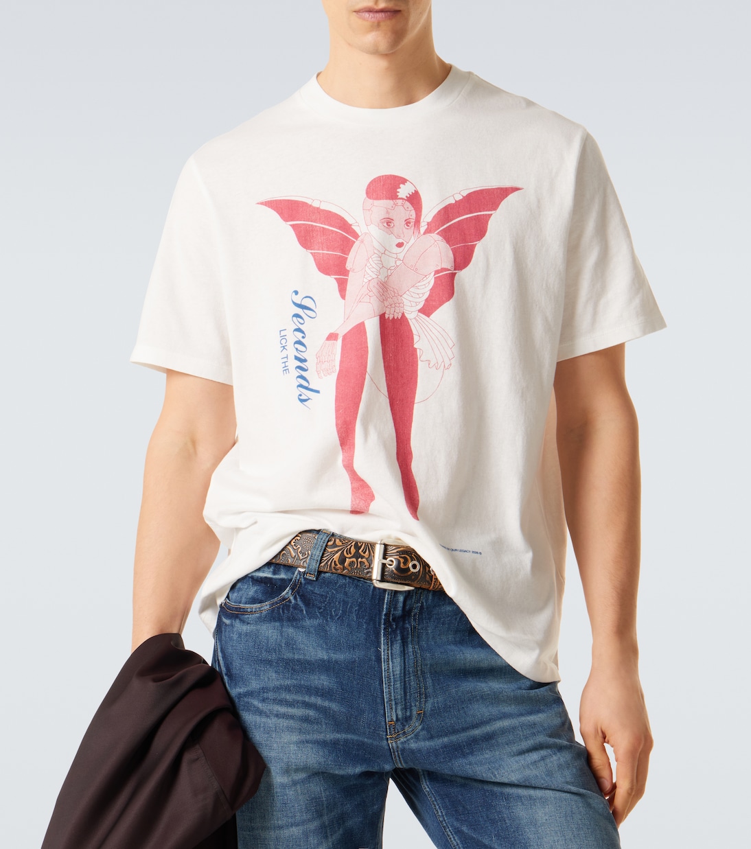 Box printed cotton jersey T-shirt | Our Legacy