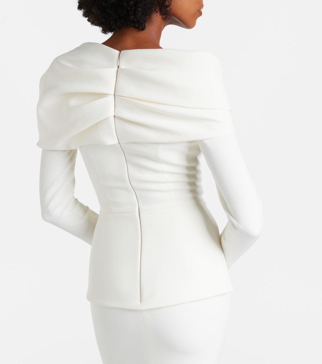 Robe Millie aus Crêpe | Safiyaa