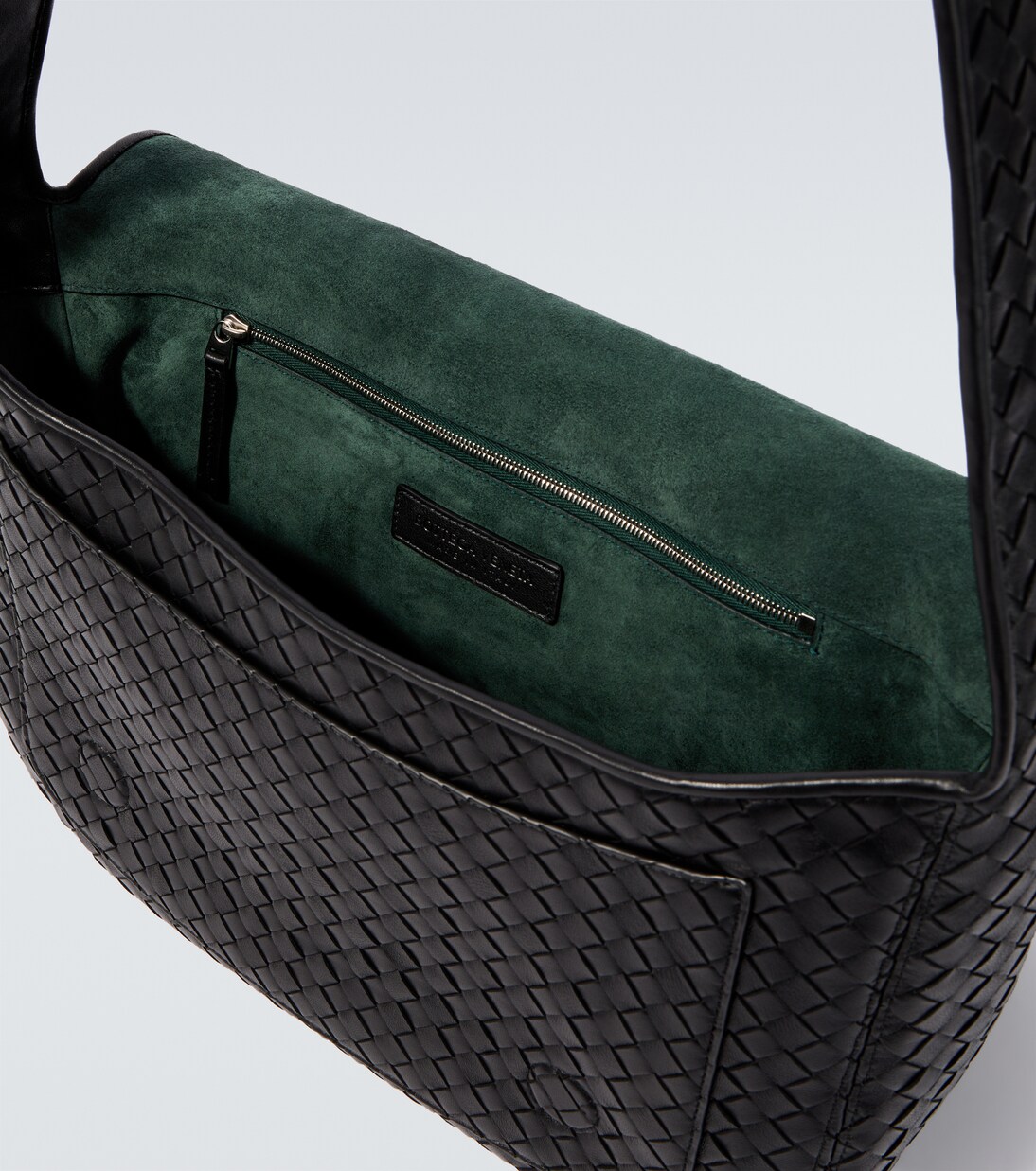 Veneto Intrecciato编织L号皮革单肩包 | Bottega Veneta