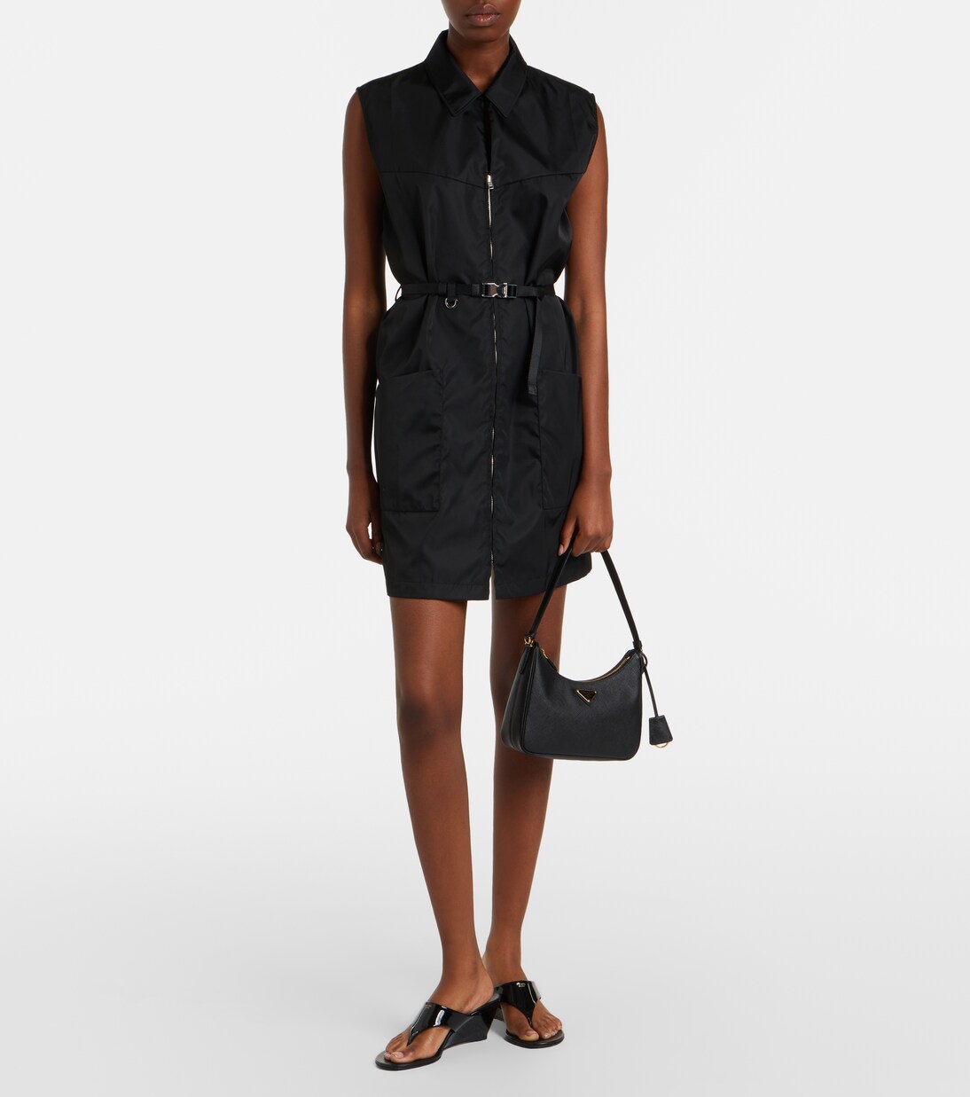 Prada Re-Edition 2005 leather shoulder bag | Prada