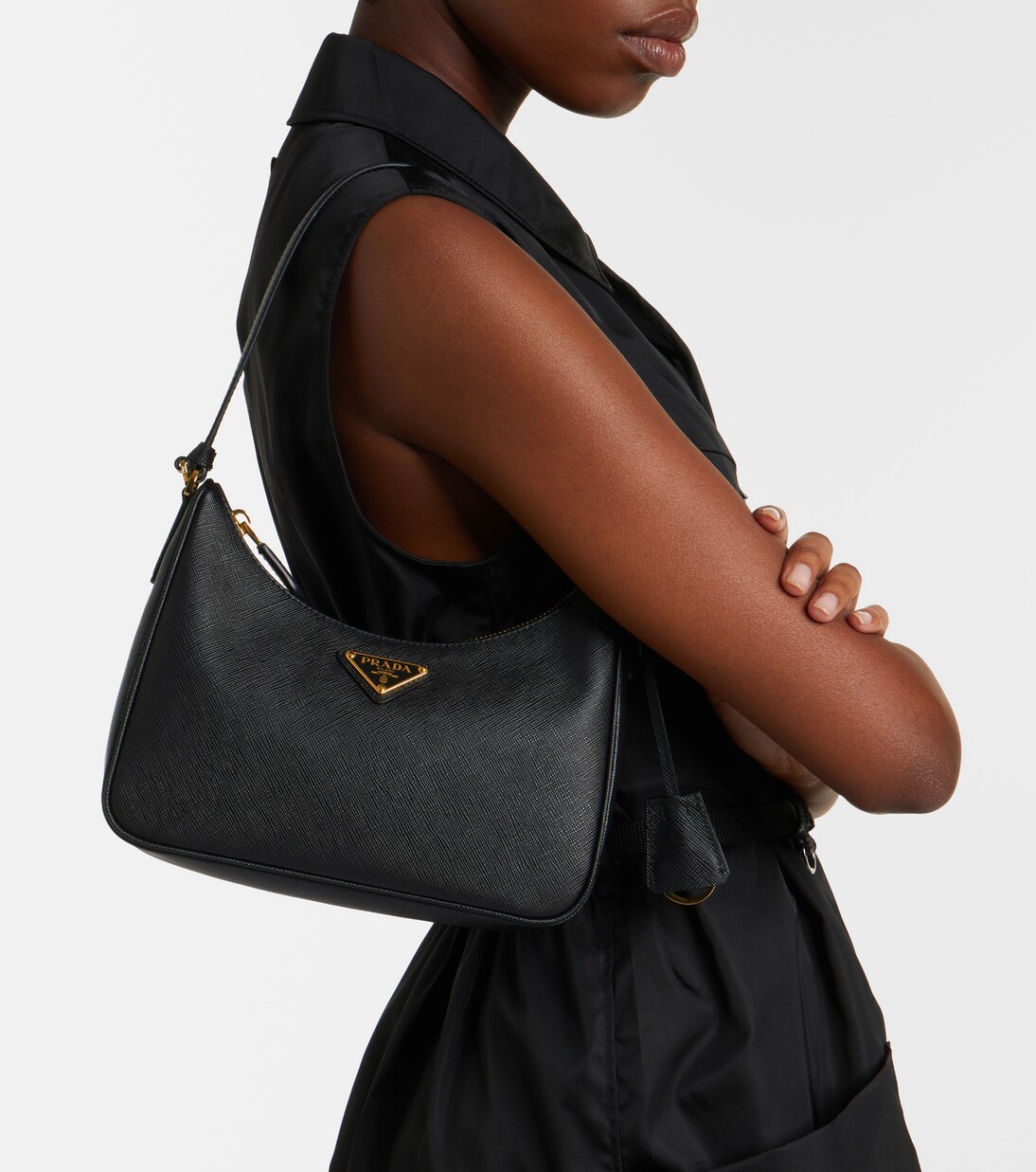 Prada Re-Edition 2005 leather shoulder bag | Prada