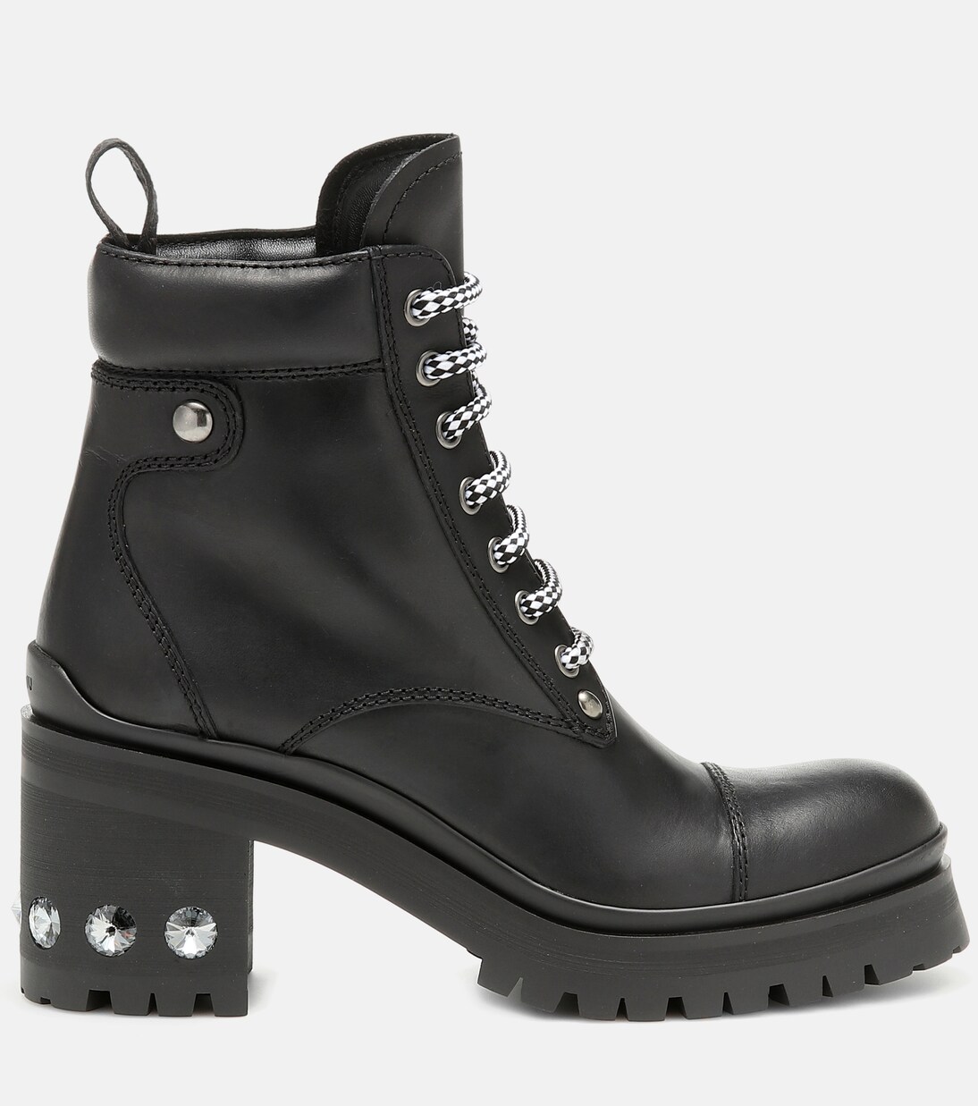 Bottines en cuir | Miu Miu