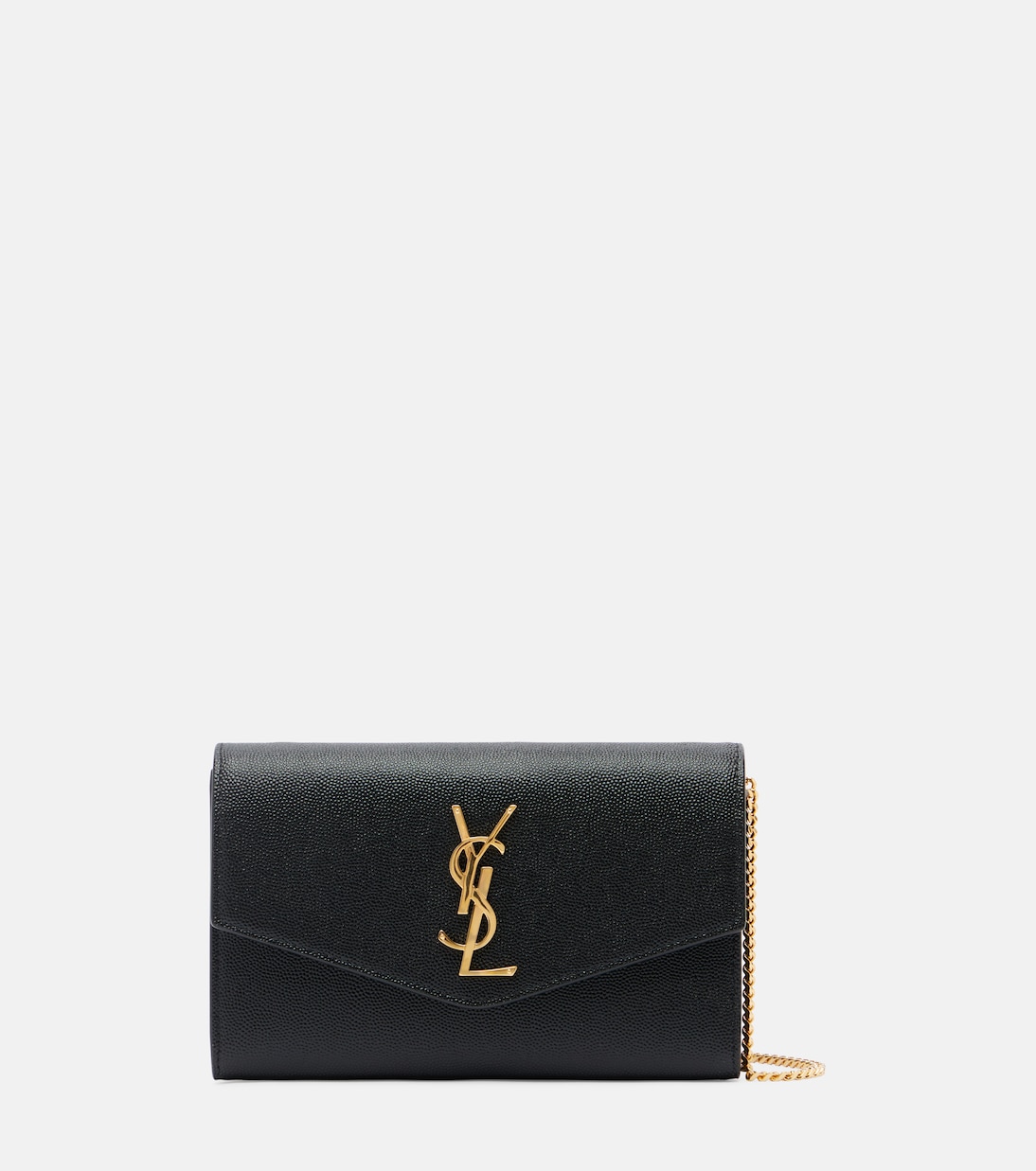 Uptown leather wallet on chain | Saint Laurent
