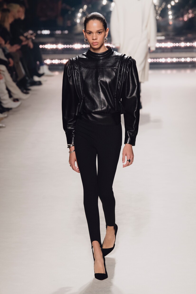 Blouse Lars en cuir | Isabel Marant