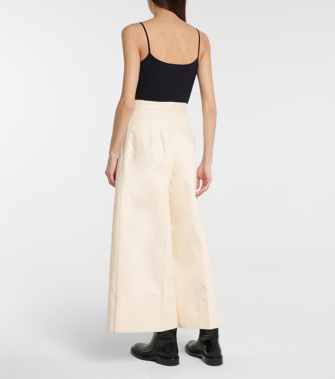 Pantalones de gabardina de algodón | Jil Sander