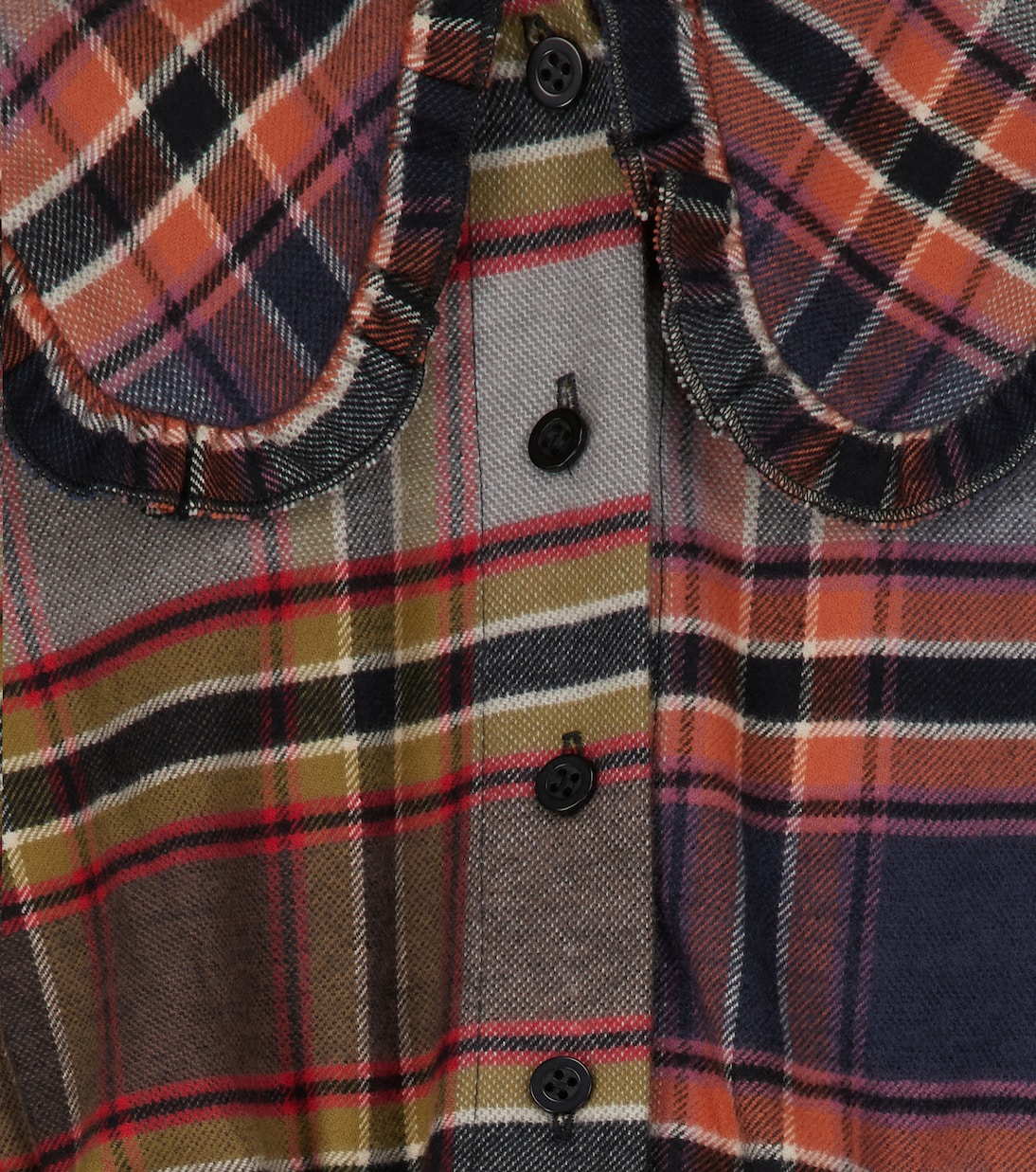 Robe à carreaux en coton | Paade Mode