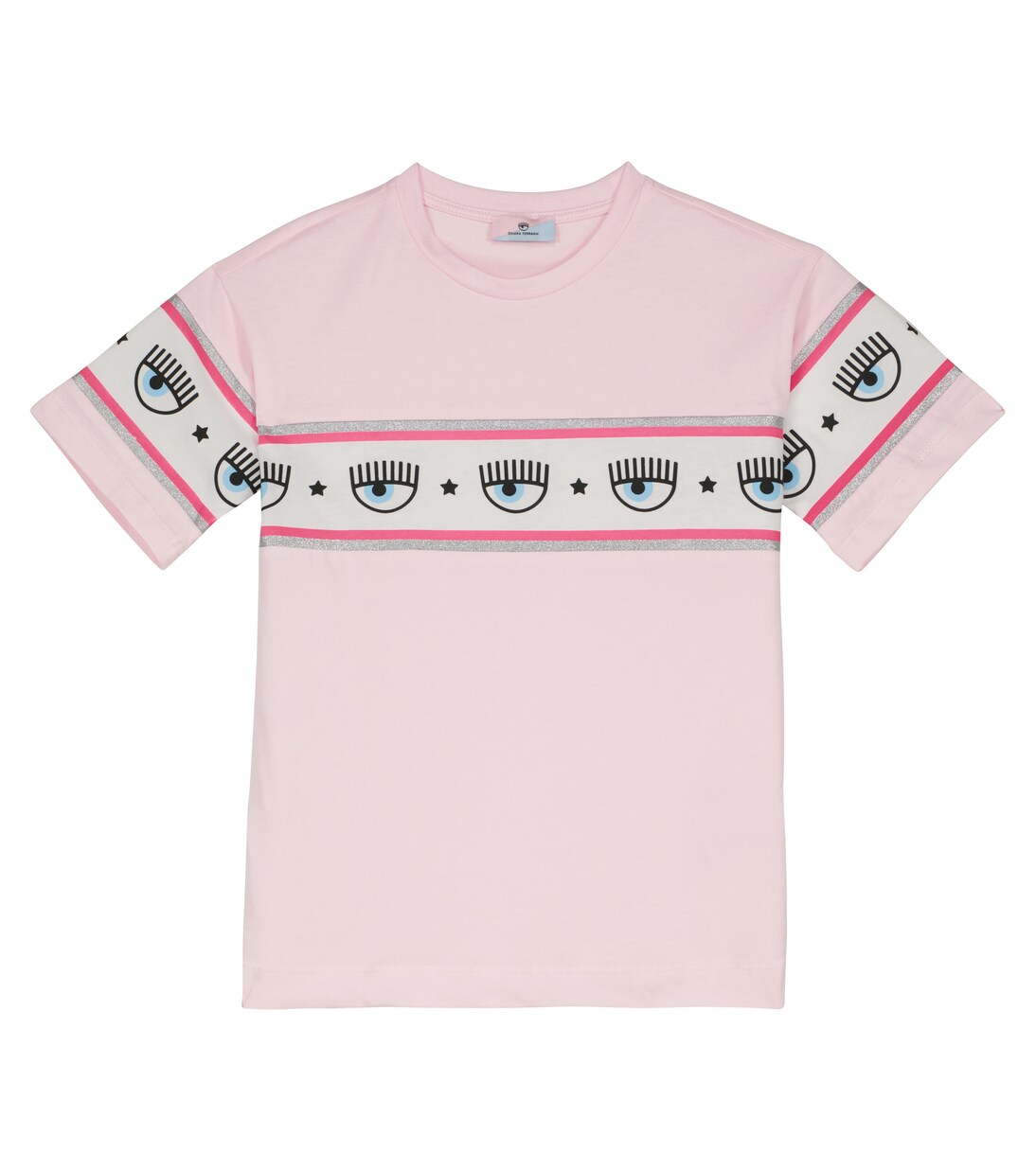 x Chiara Ferragni printed cotton T-shirt | Monnalisa