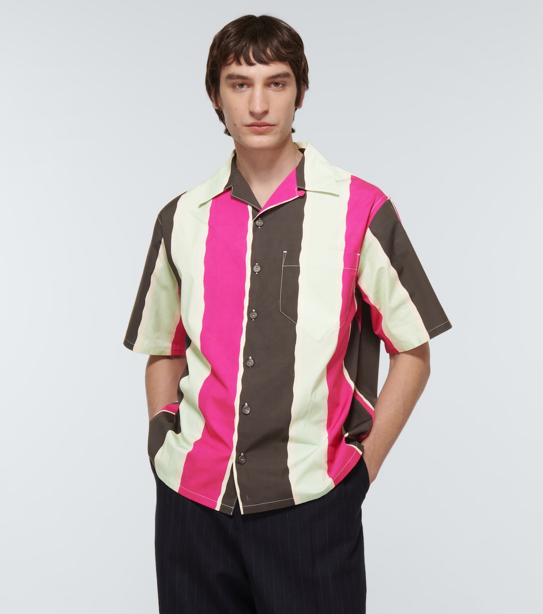 Hemd aus einem Baumwollgemisch | Prada