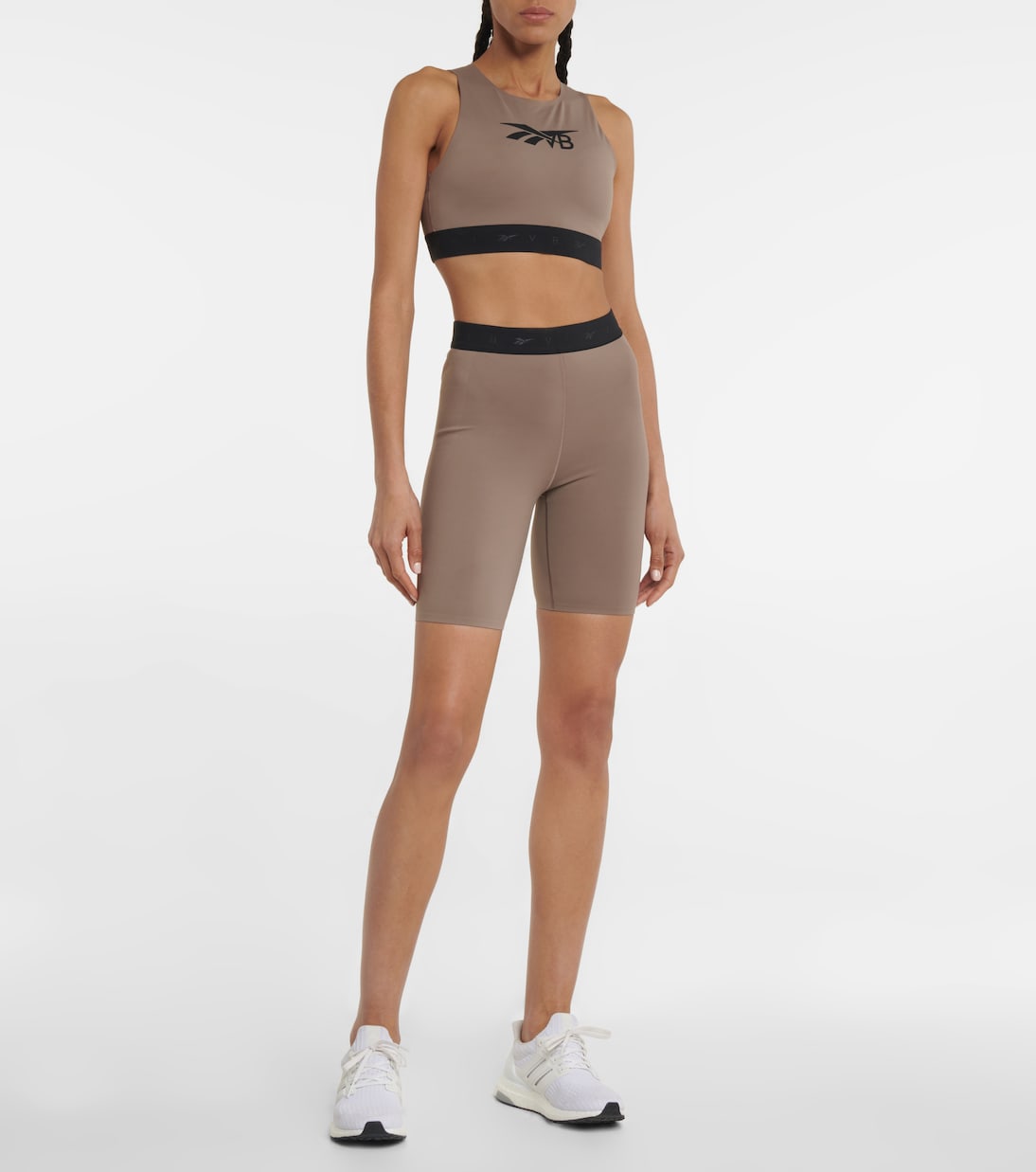 Shorts aus Nylon | Reebok x Victoria Beckham