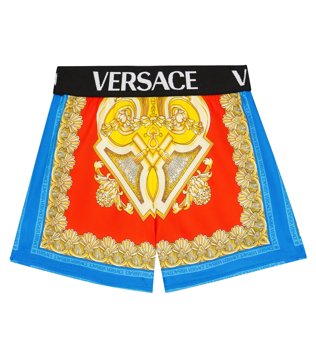 Baby Barocco Goddess shorts | Versace Kids