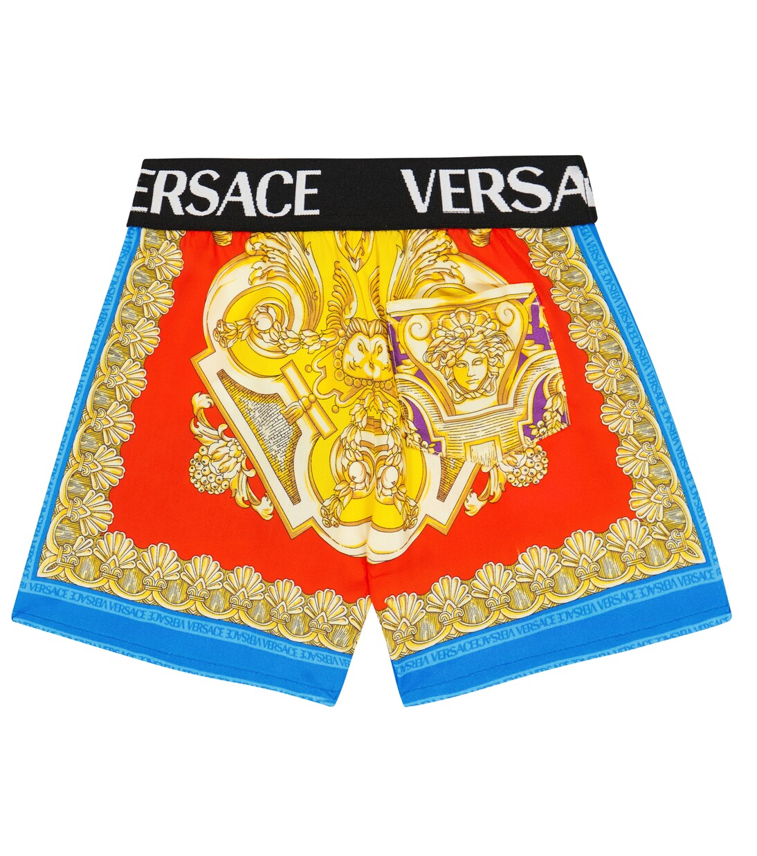 Baby Barocco Goddess shorts | Versace Kids