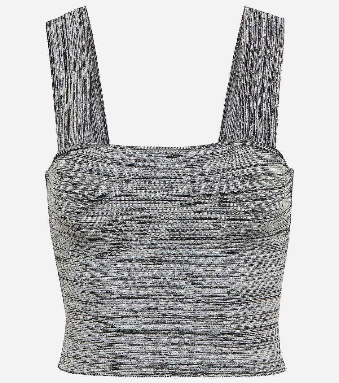 White Label Cropped-Top aus Strick | Proenza Schouler