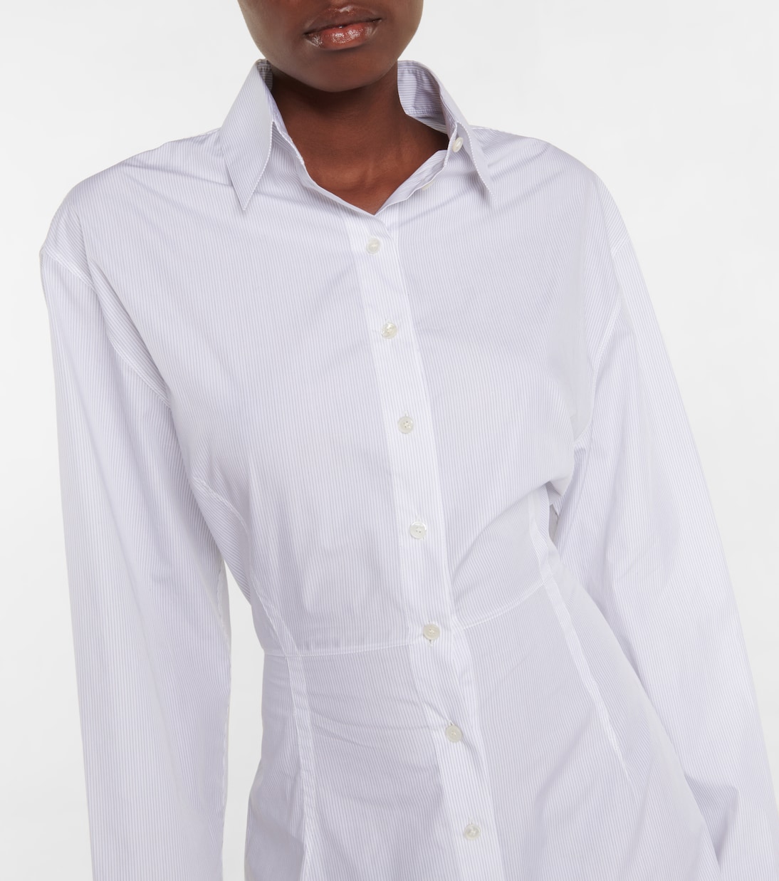 Hemdblusenkleid aus Baumwolle | Alaïa