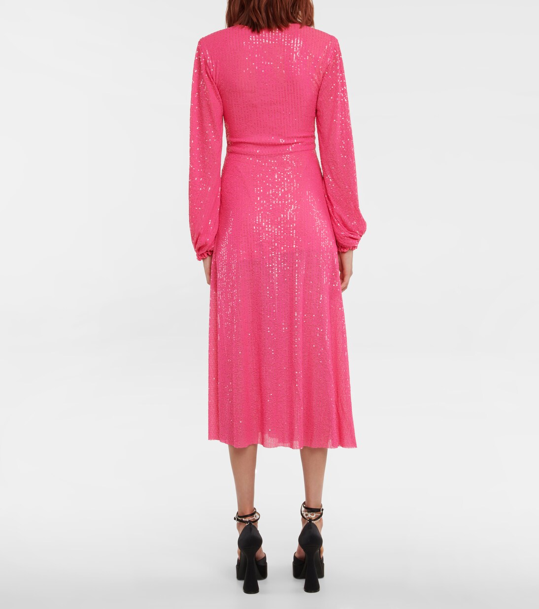 Robe midi à sequins | Rotate