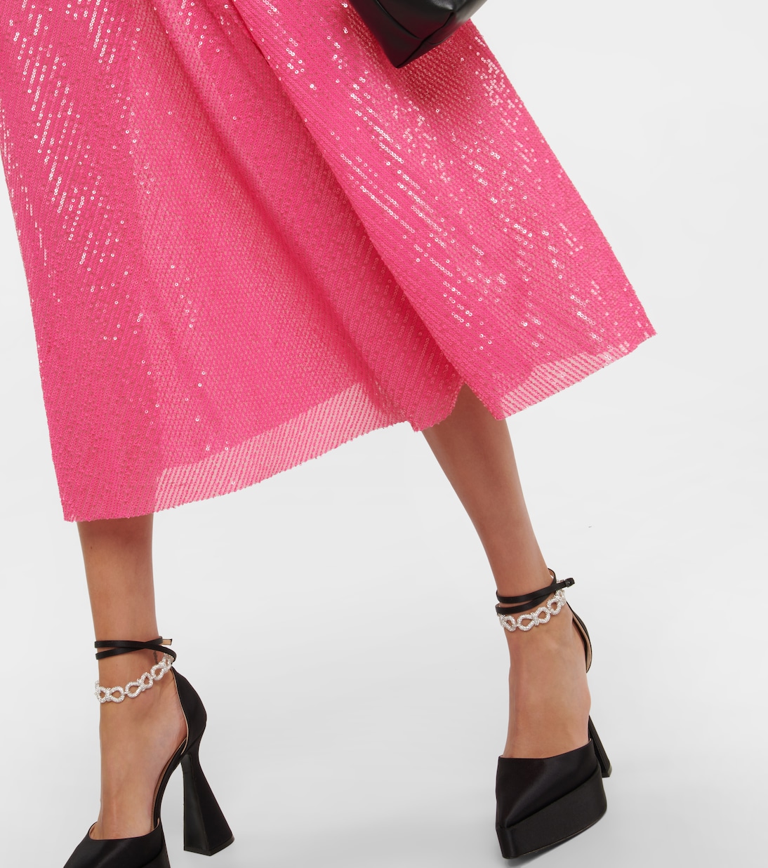 Robe midi à sequins | Rotate