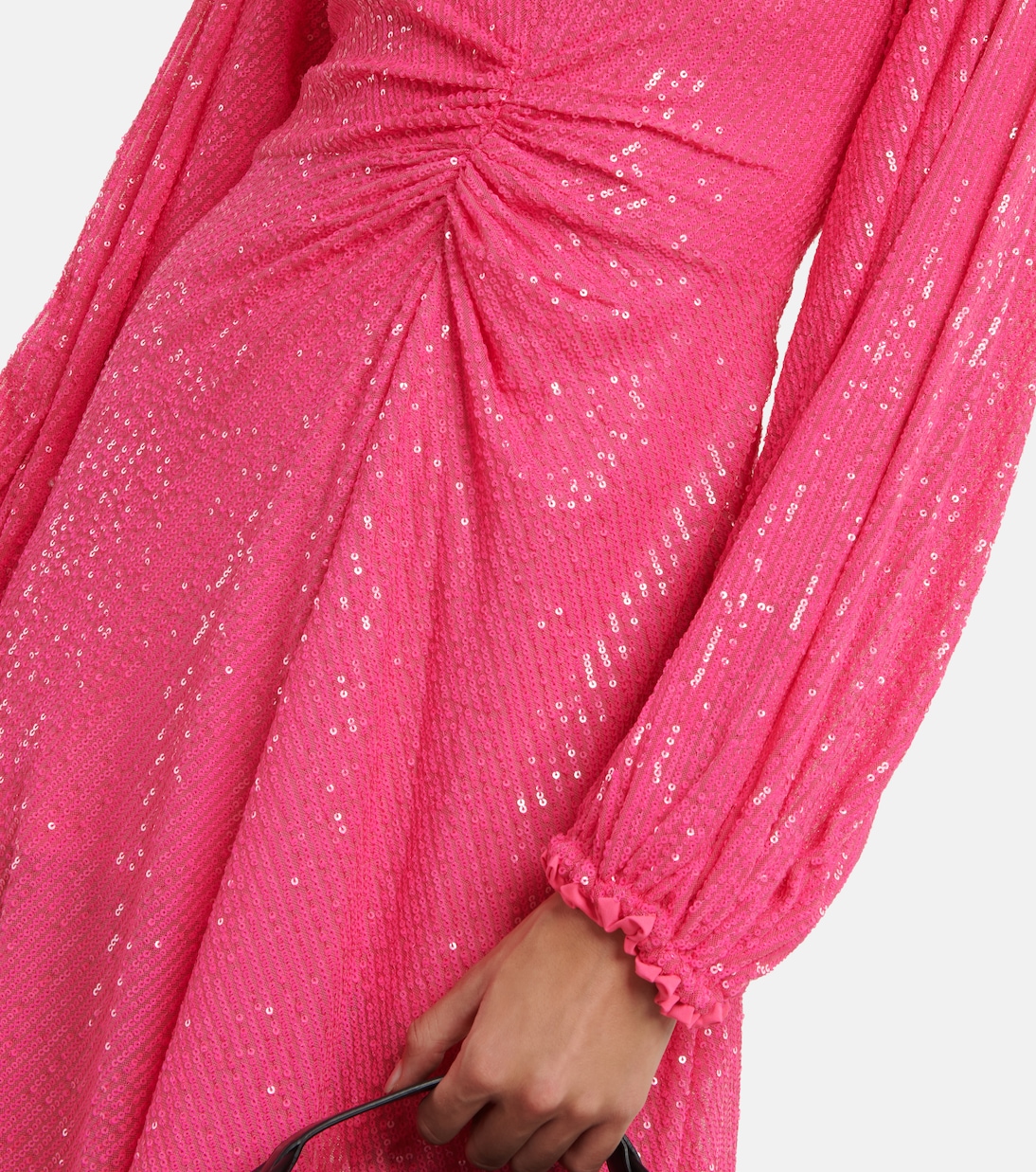 Robe midi à sequins | Rotate