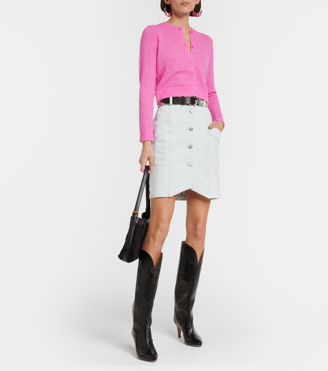 High-Rise-Jeansrock Sabel | Marant Etoile