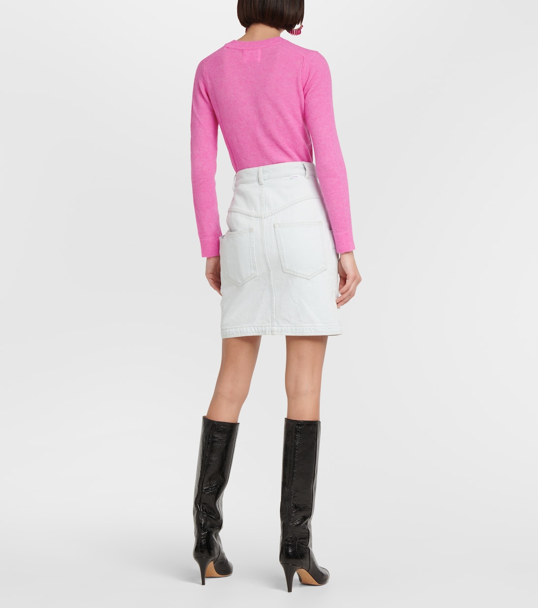 High-Rise-Jeansrock Sabel | Marant Etoile