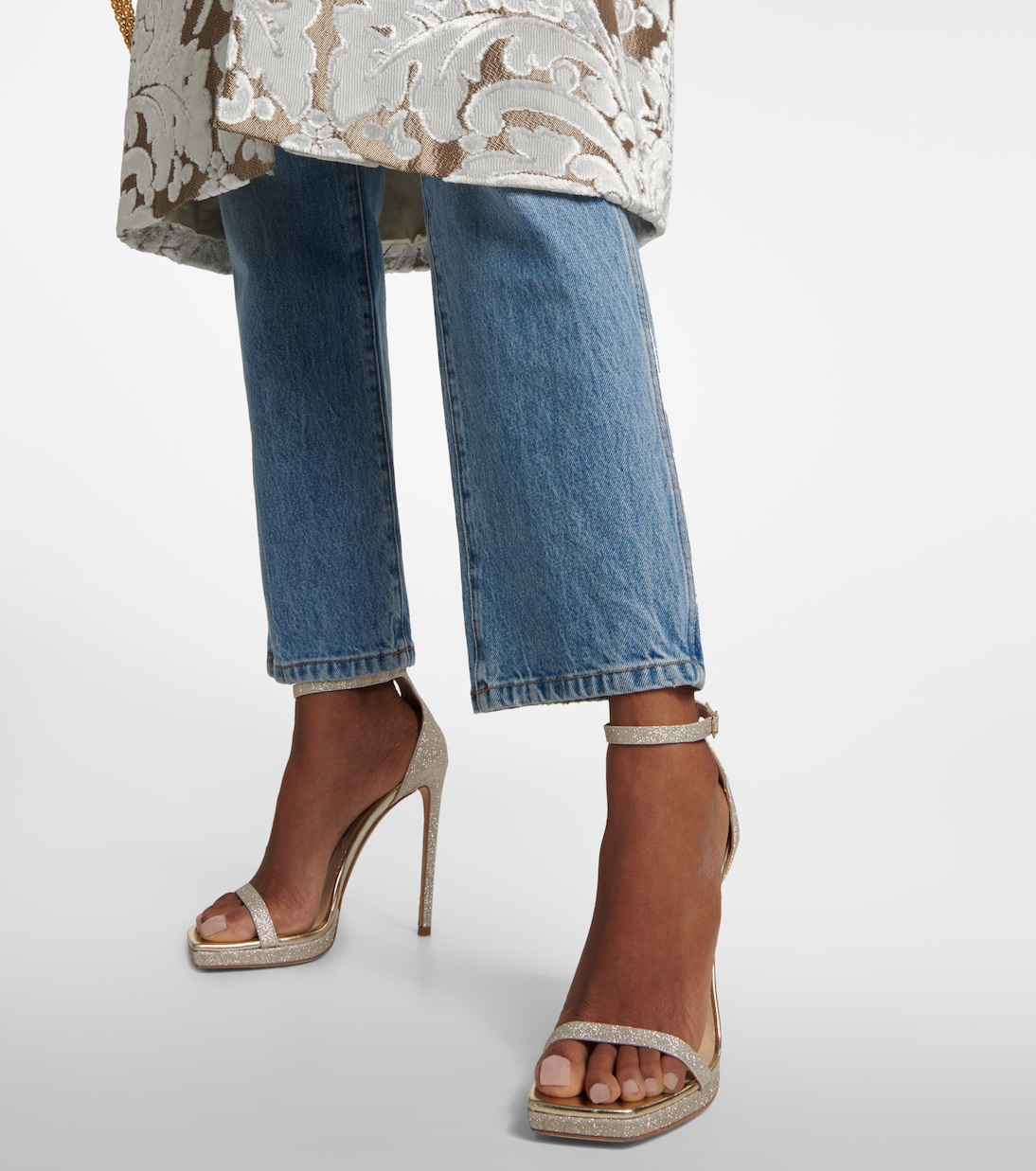 Sandalen Alva 120 aus Leder | Jimmy Choo