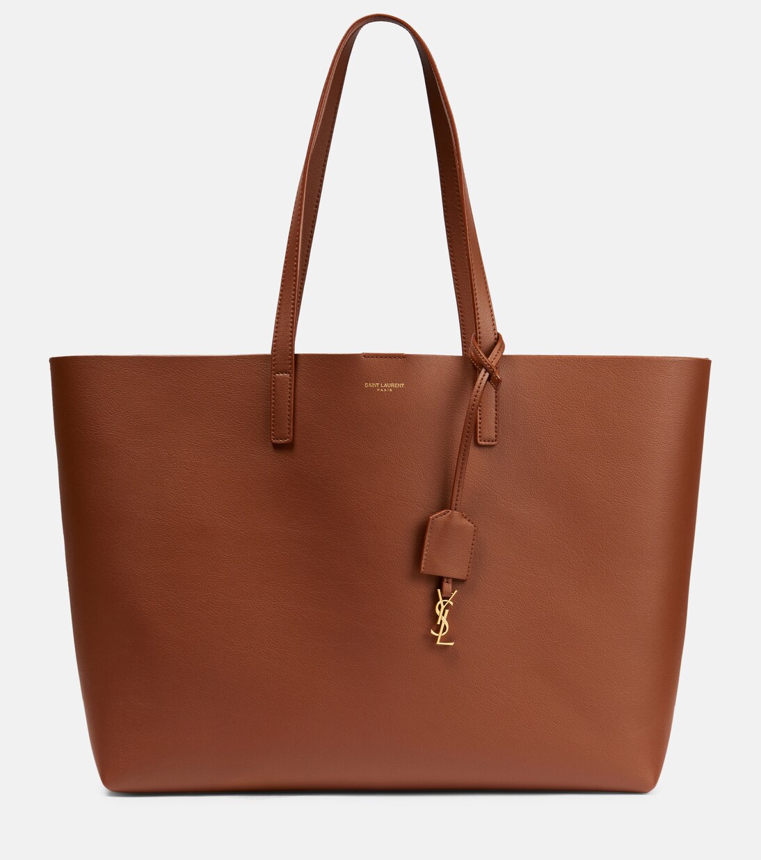 Shopping E/W leather tote bag | Saint Laurent