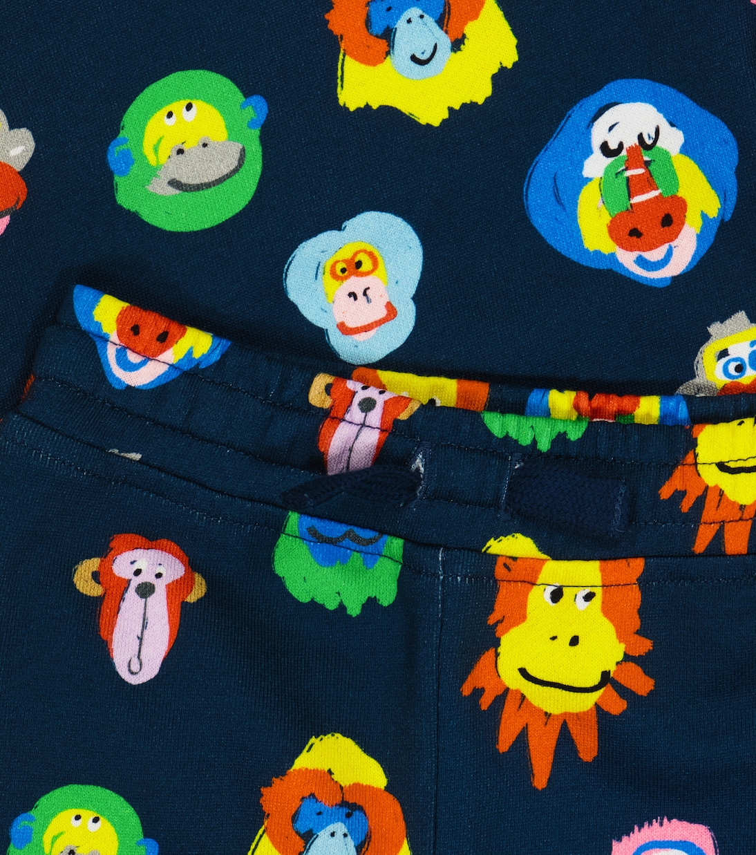 Baby cotton sweatshirt and shorts set | Stella McCartney Kids