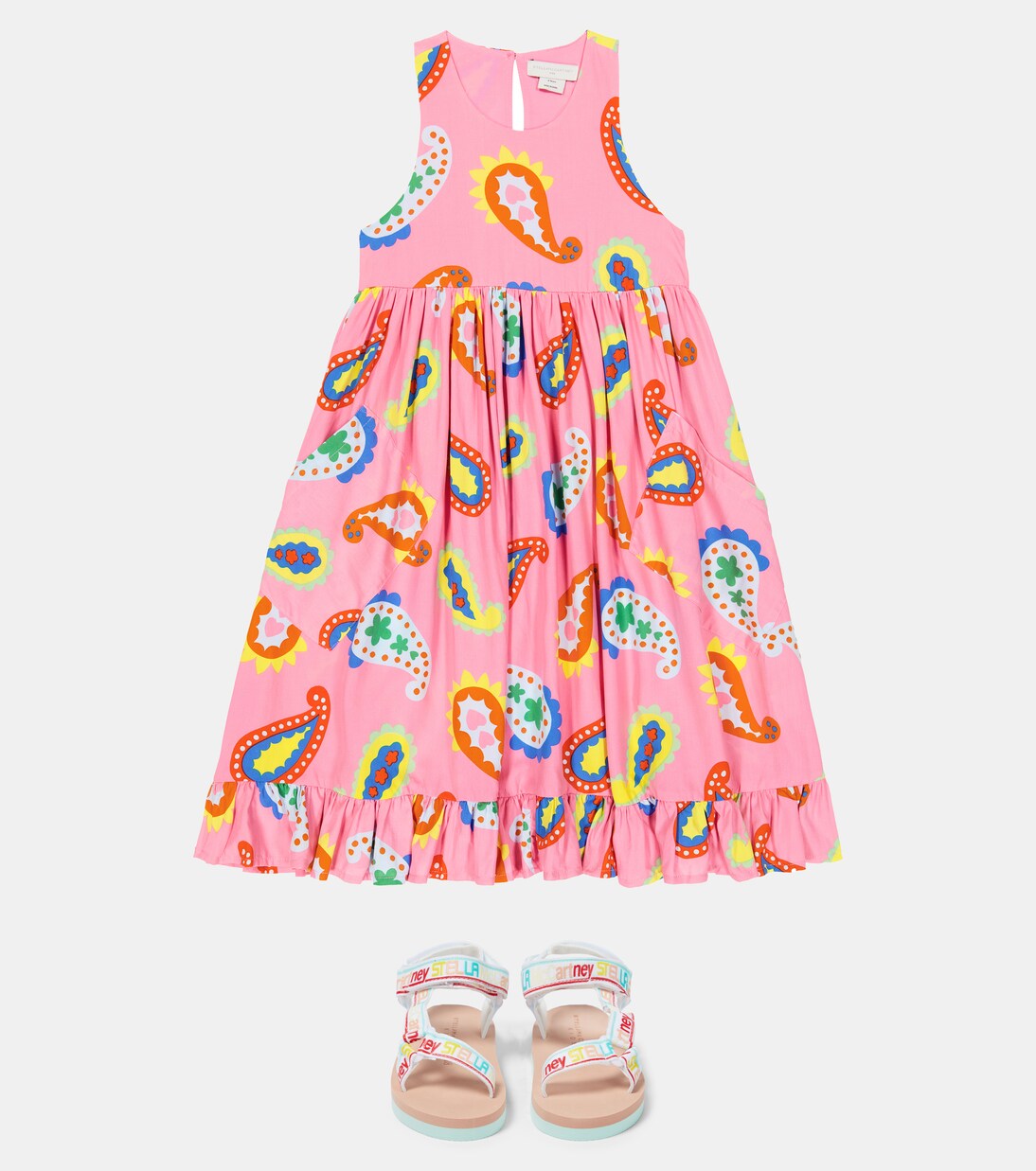 Paisley printed dress | Stella McCartney Kids