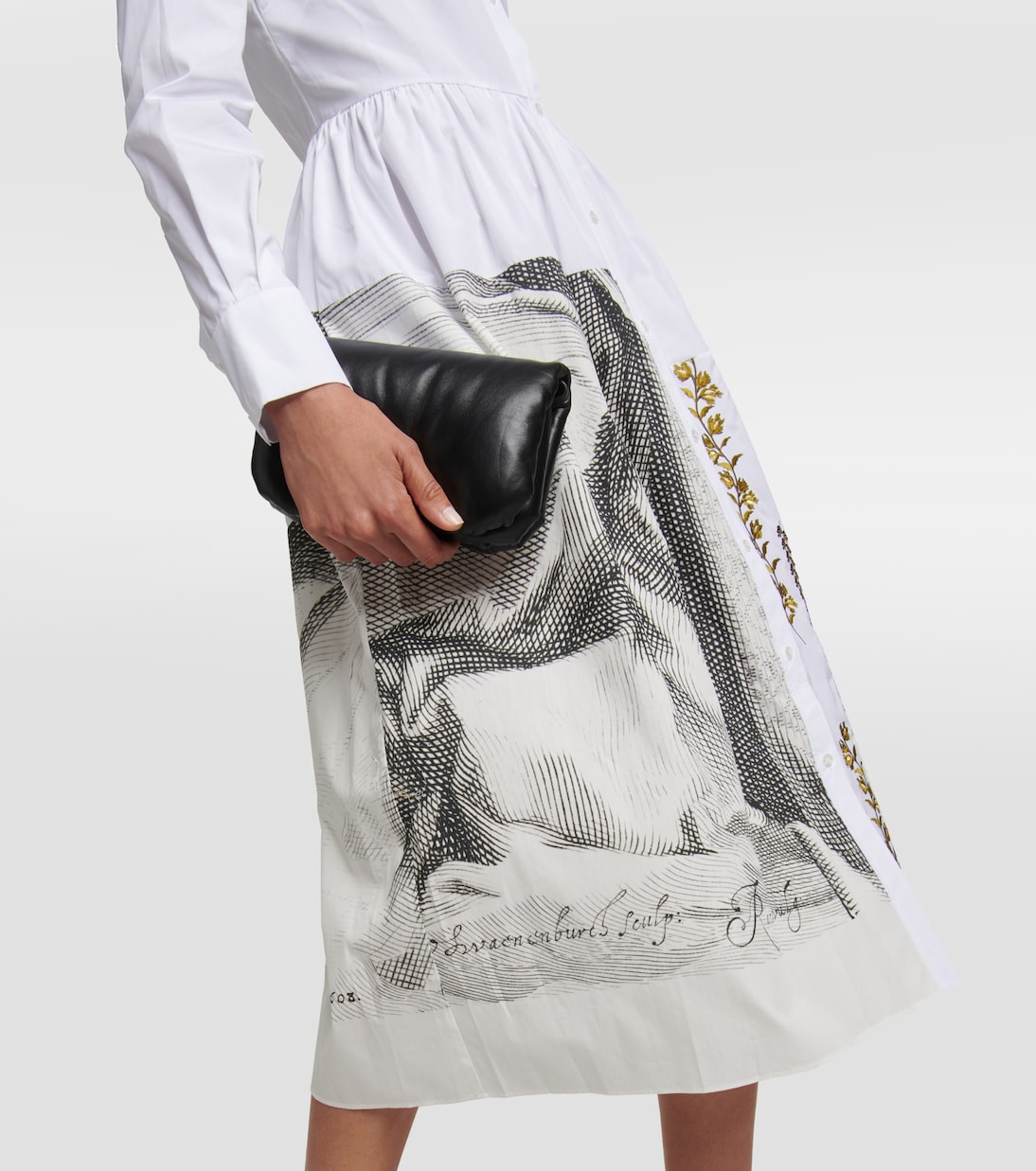 Vestido camisero Sutton de algodón | Erdem