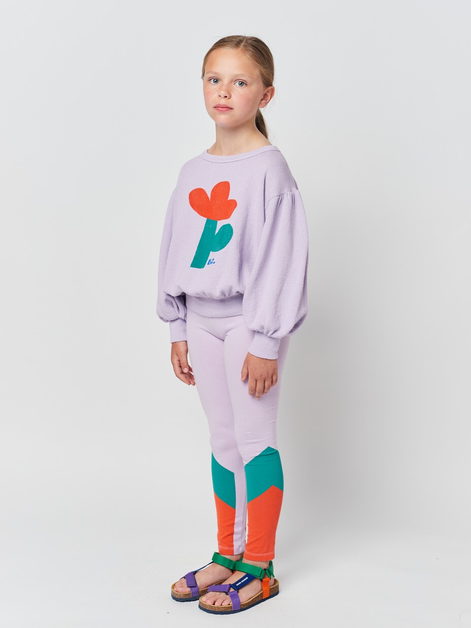 Sweat-shirt Sea Flower en coton | Bobo Choses