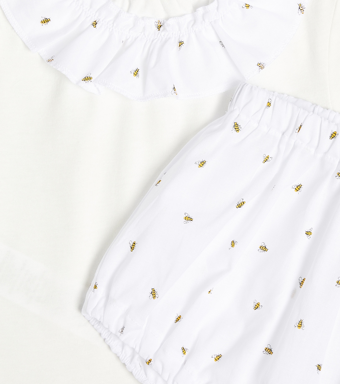 Bébé – Ensemble t-shirt et culotte bloomer | Il Gufo