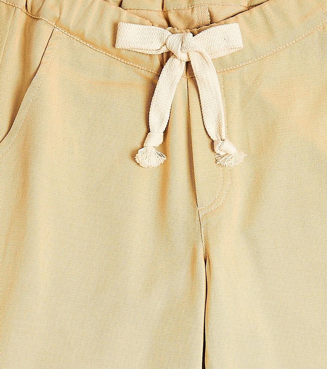 Straight cotton-blend pants | La Coqueta