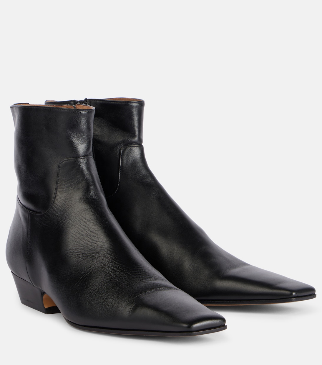 Marfa leather ankle boots | Khaite