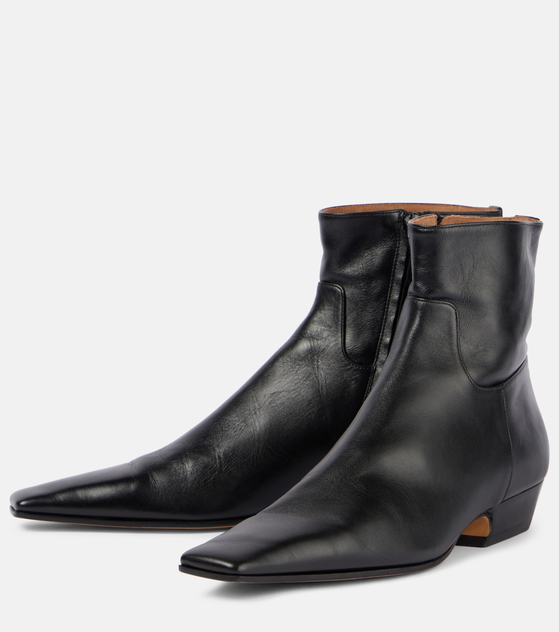 Marfa leather ankle boots | Khaite