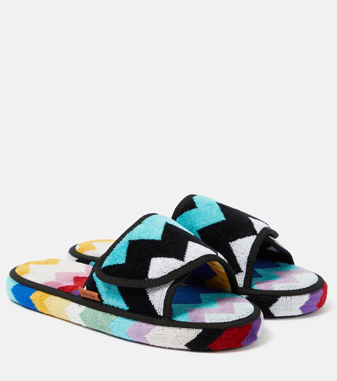 Cyrus Zigzag terry slides | Missoni
