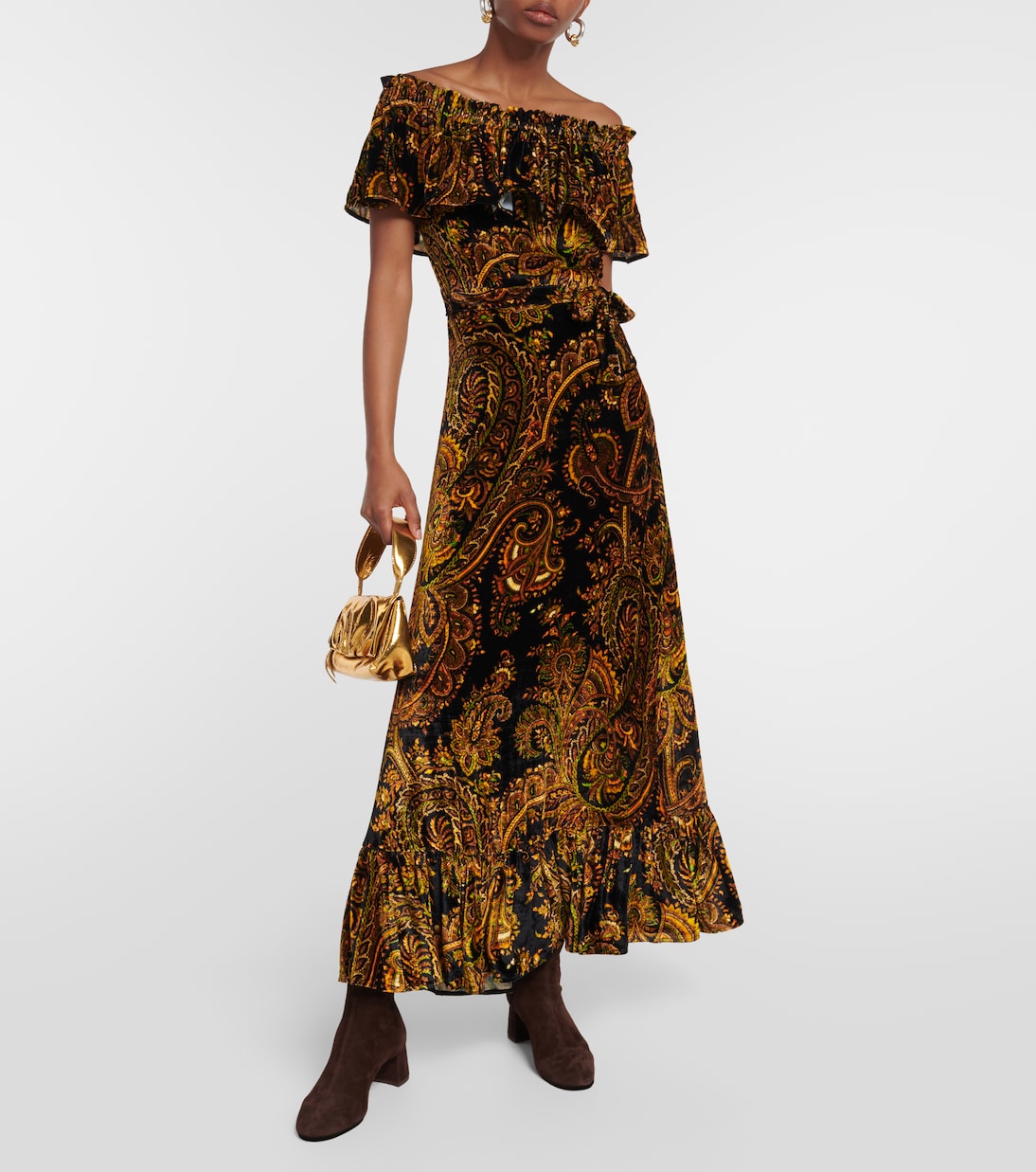 Saint Honore suede ankle boots | Aquazzura