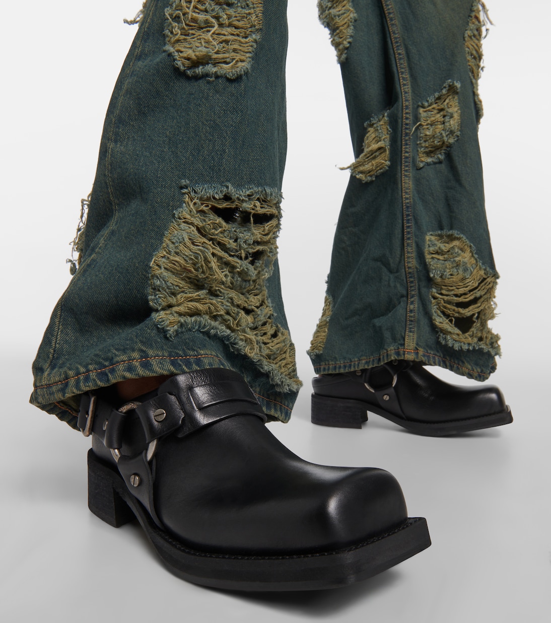 Balius leather slingback mules | Acne Studios