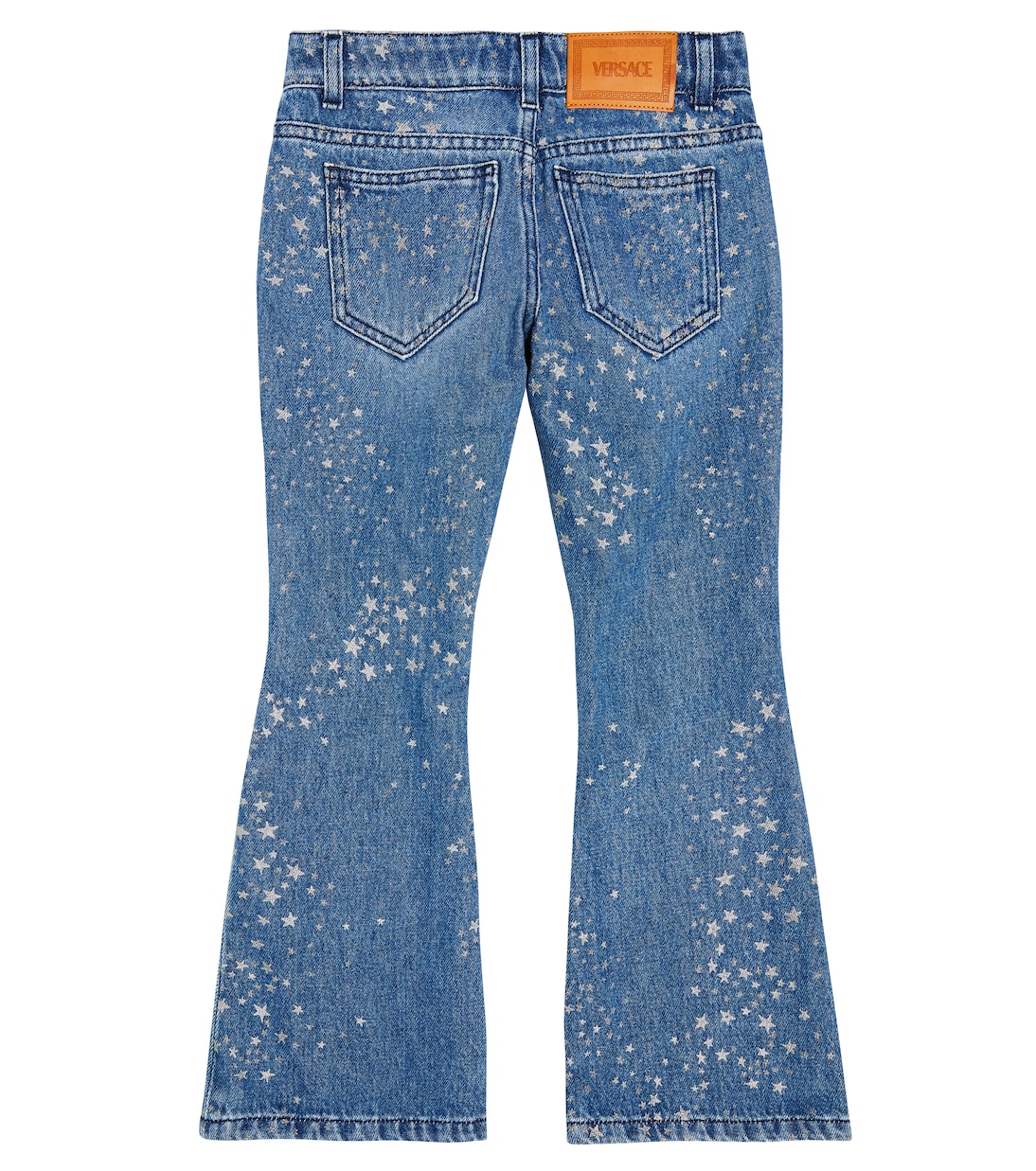 Printed flared jeans | Versace Kids