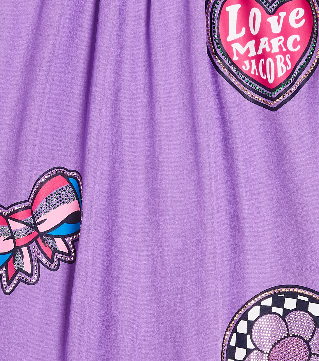 Vestido con parche | Marc Jacobs Kids