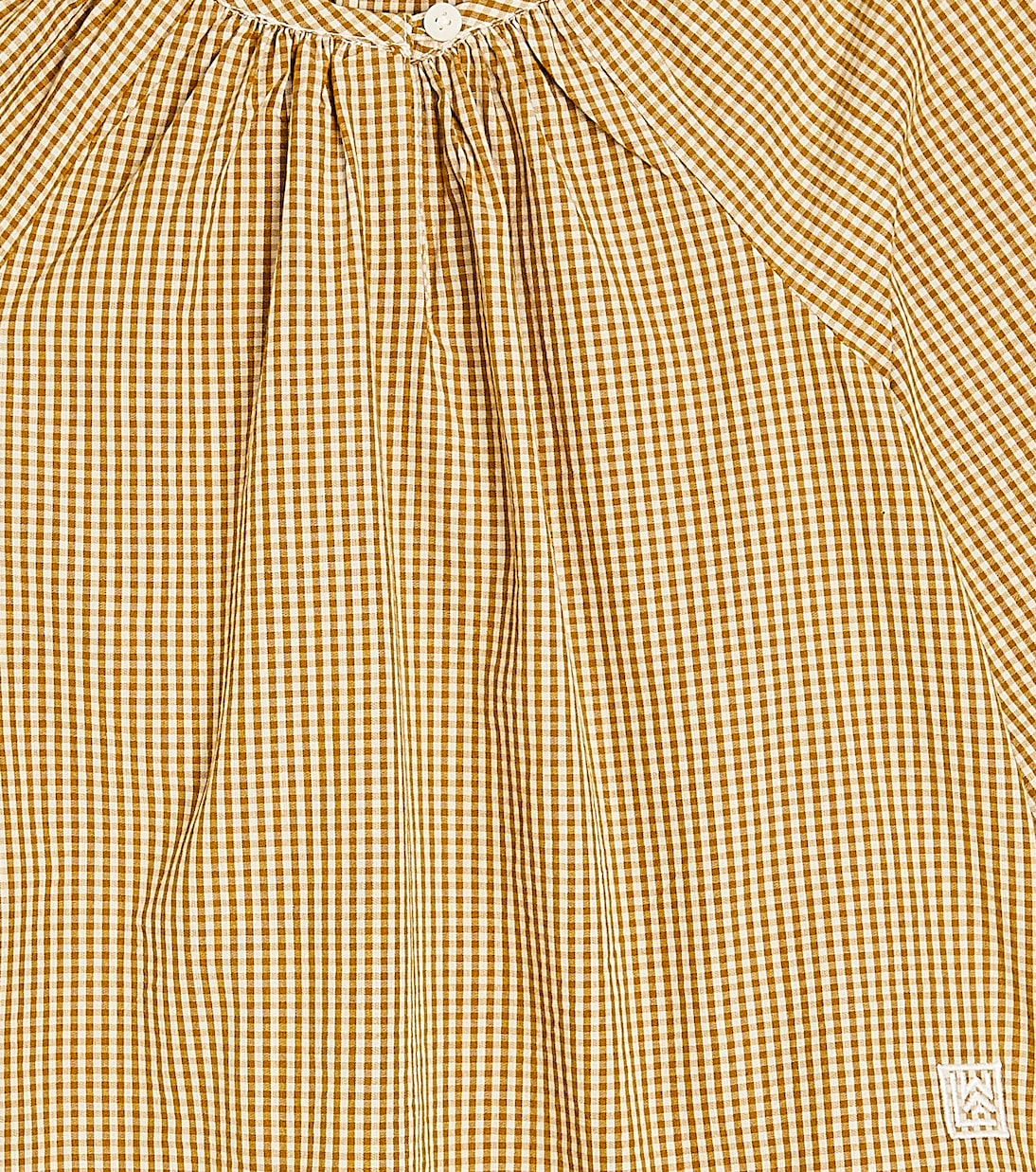 Alfa gingham cotton poplin blouse | Liewood